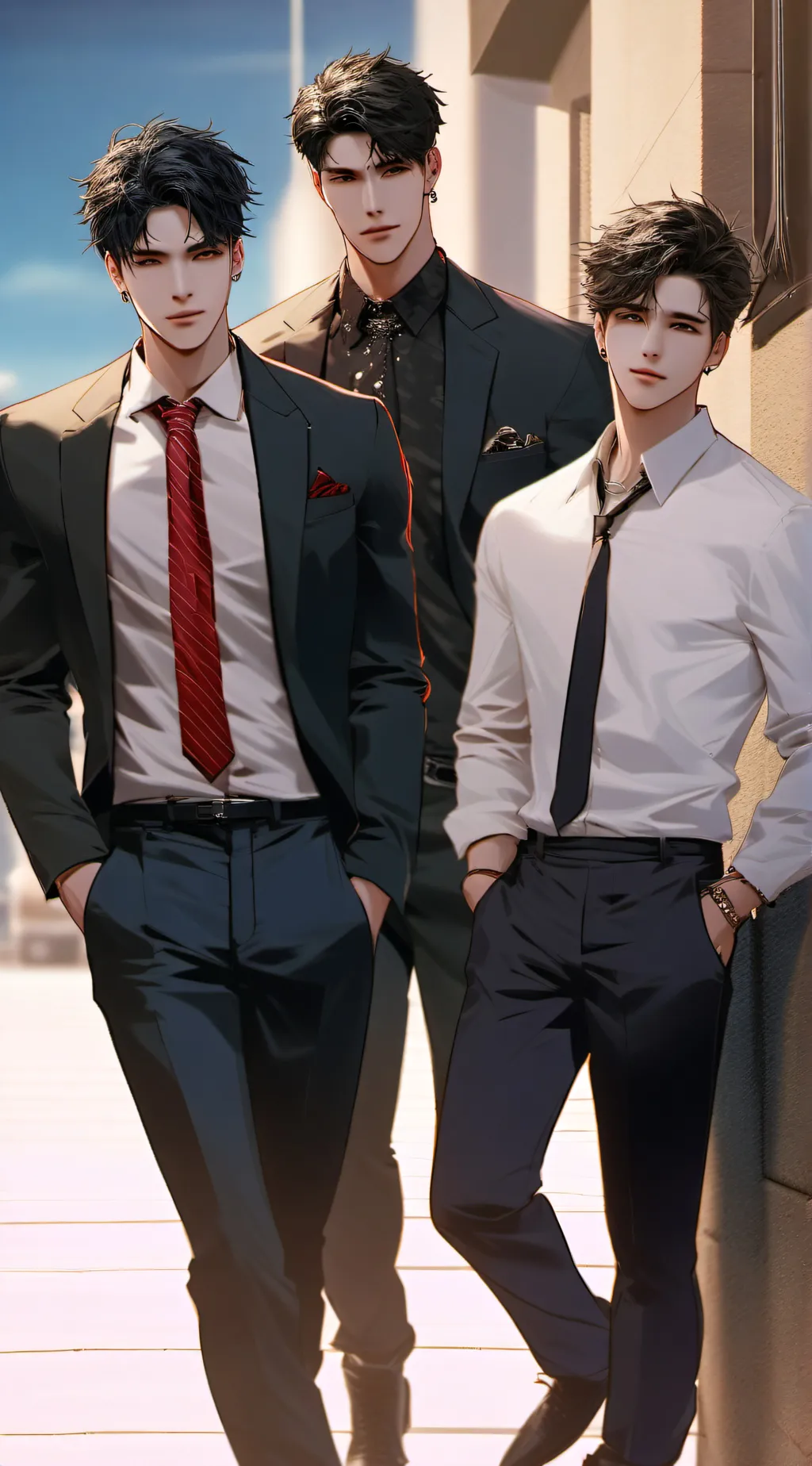 ai character: mafia boyfriend  background