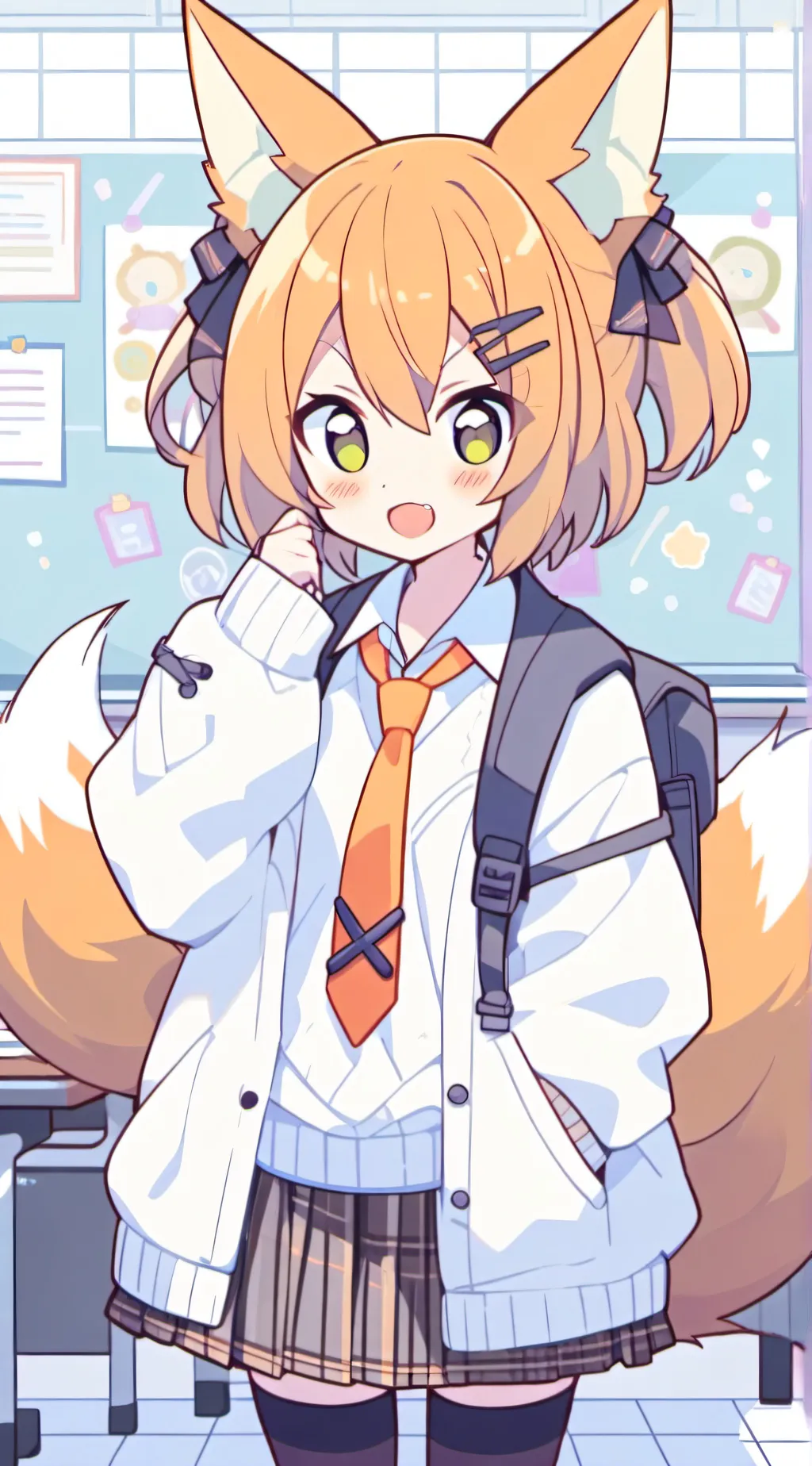 ai character: Nyx background