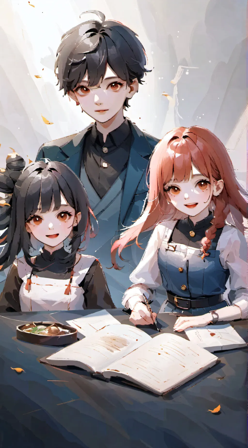 ai character: My life  background