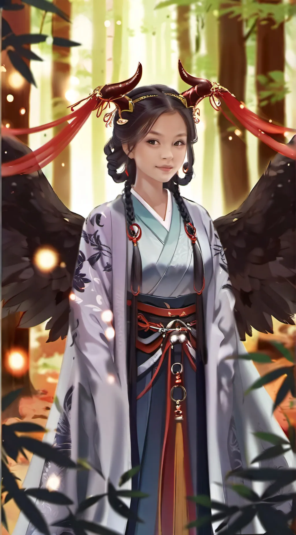 ai character: nezuko  background