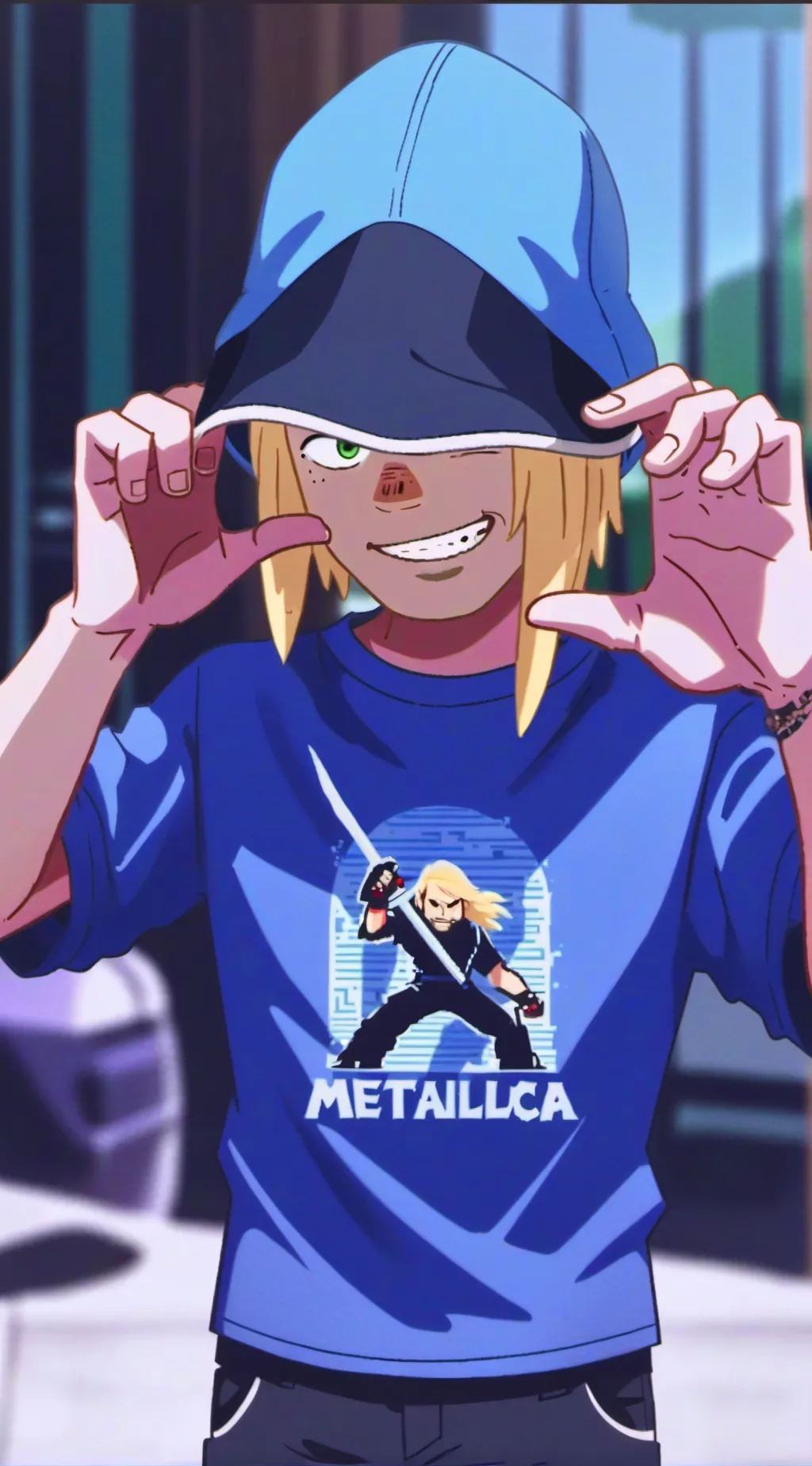 ai character: Beavis background