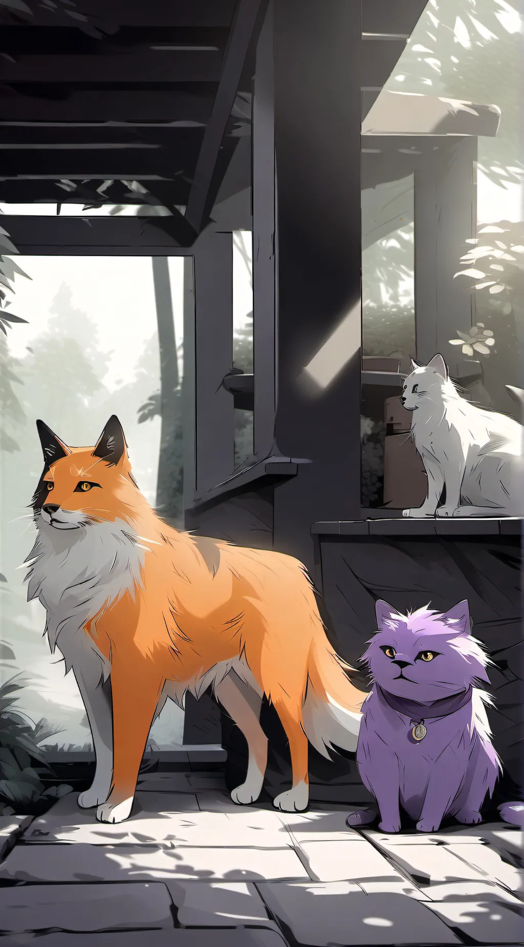 ai character: 🌙CatNap DogDay☀️ background