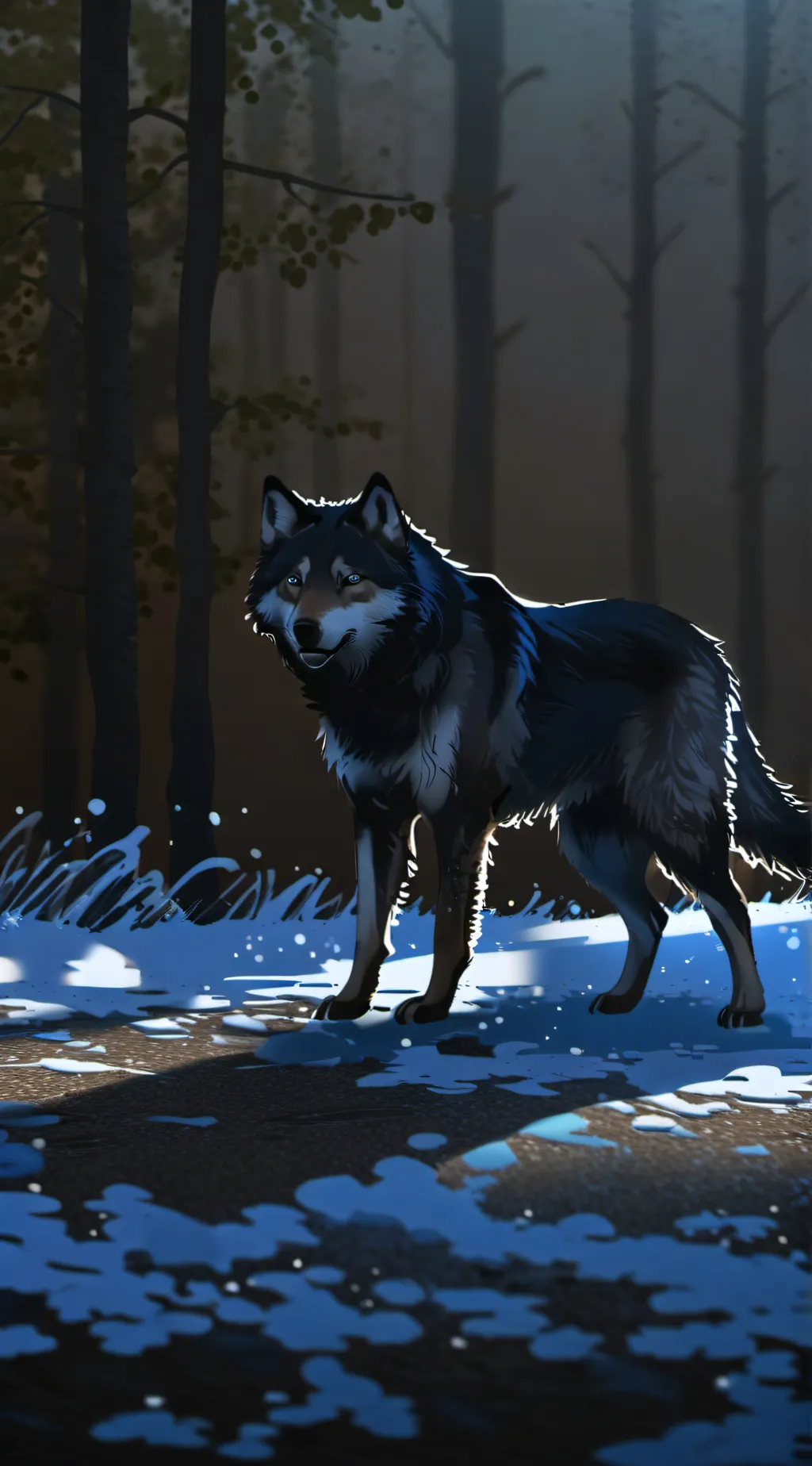 ai character: |•FallenClaw•| background