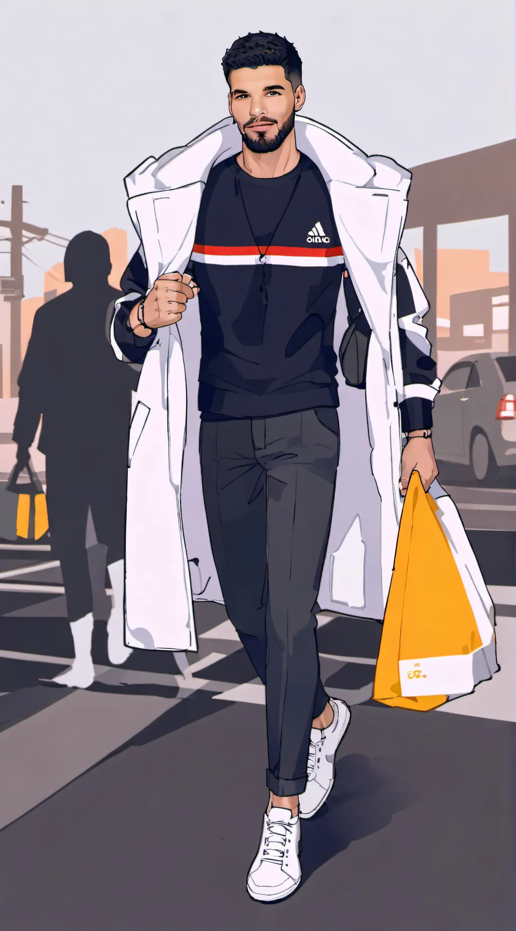 ai character: drake background