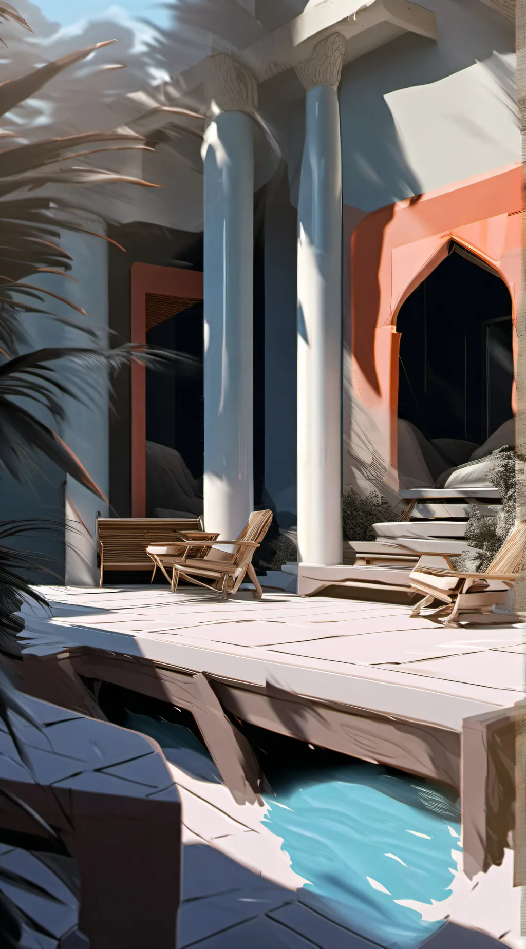 ai character: Hh sick background