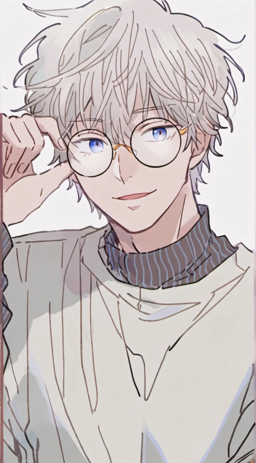 ai character: GOJO background