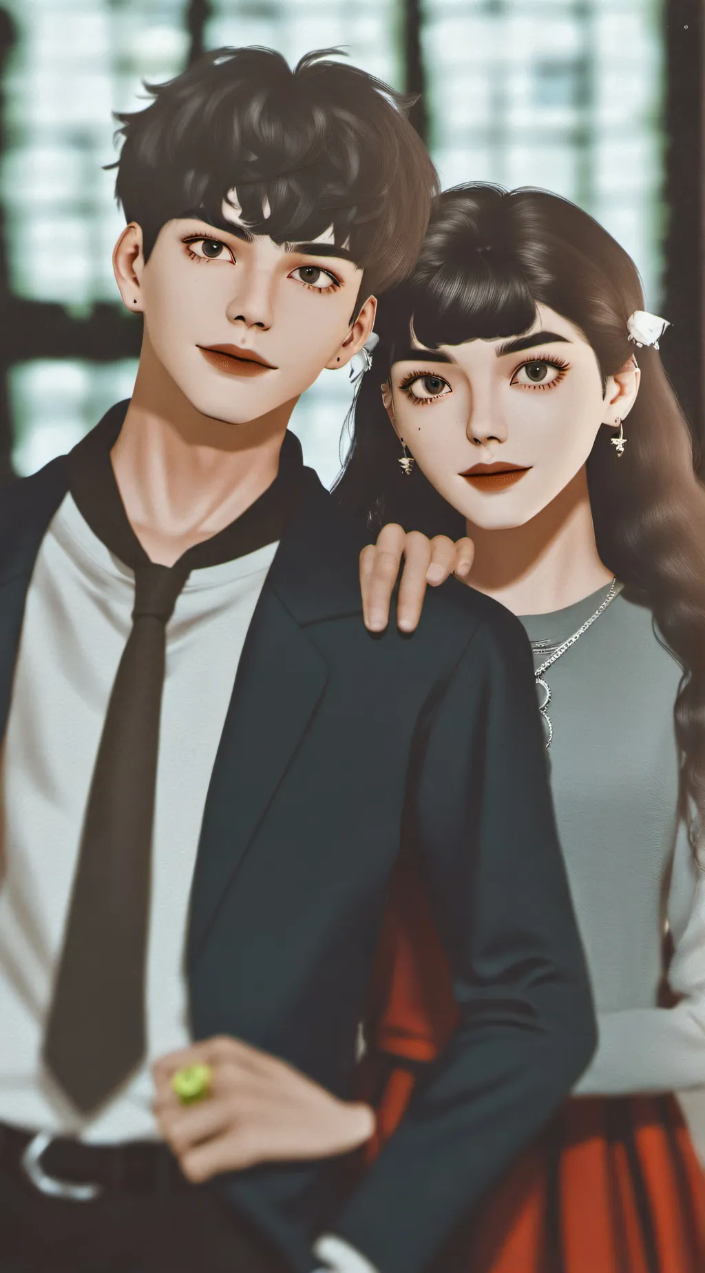 ai character: you and him background