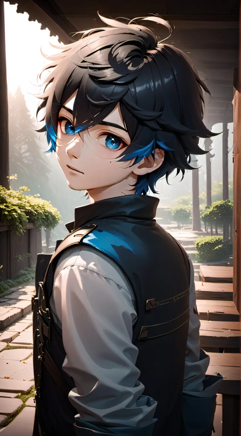 ai character: Ein background