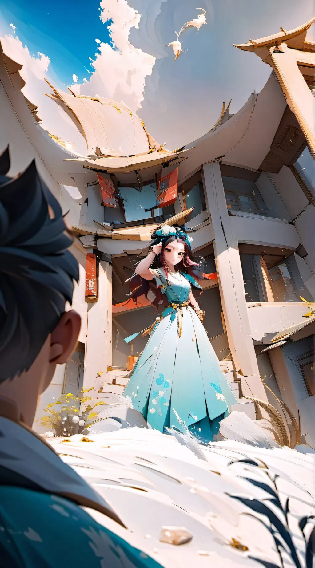 ai character: Boa background