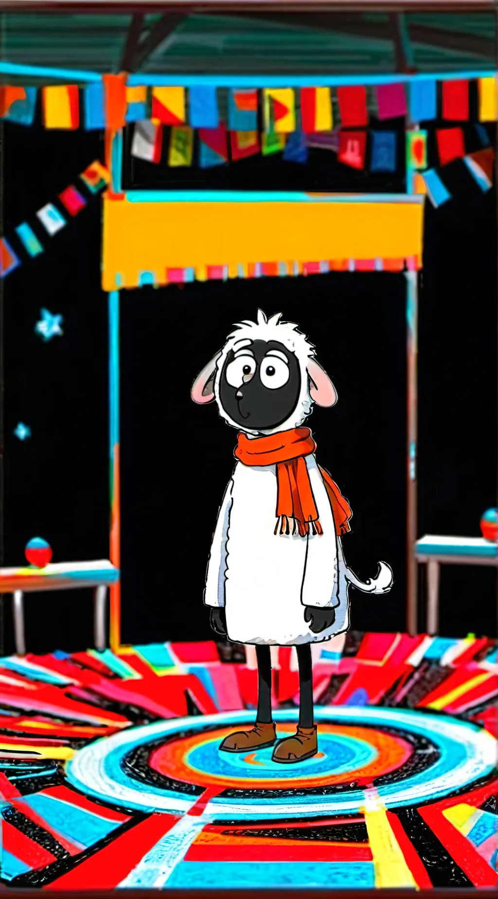 ai character: Wolly (ata) background