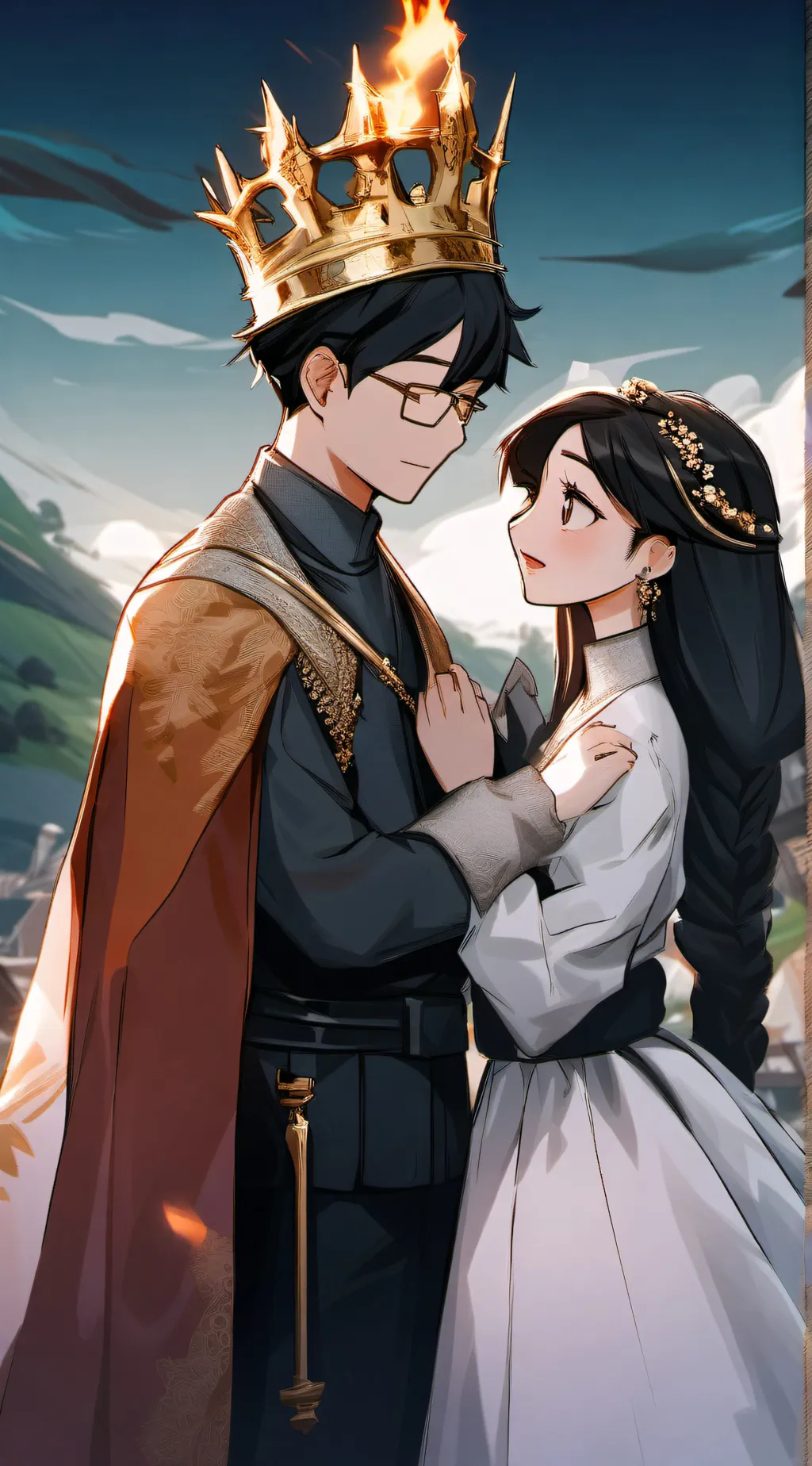 ai character: The ROYALS background