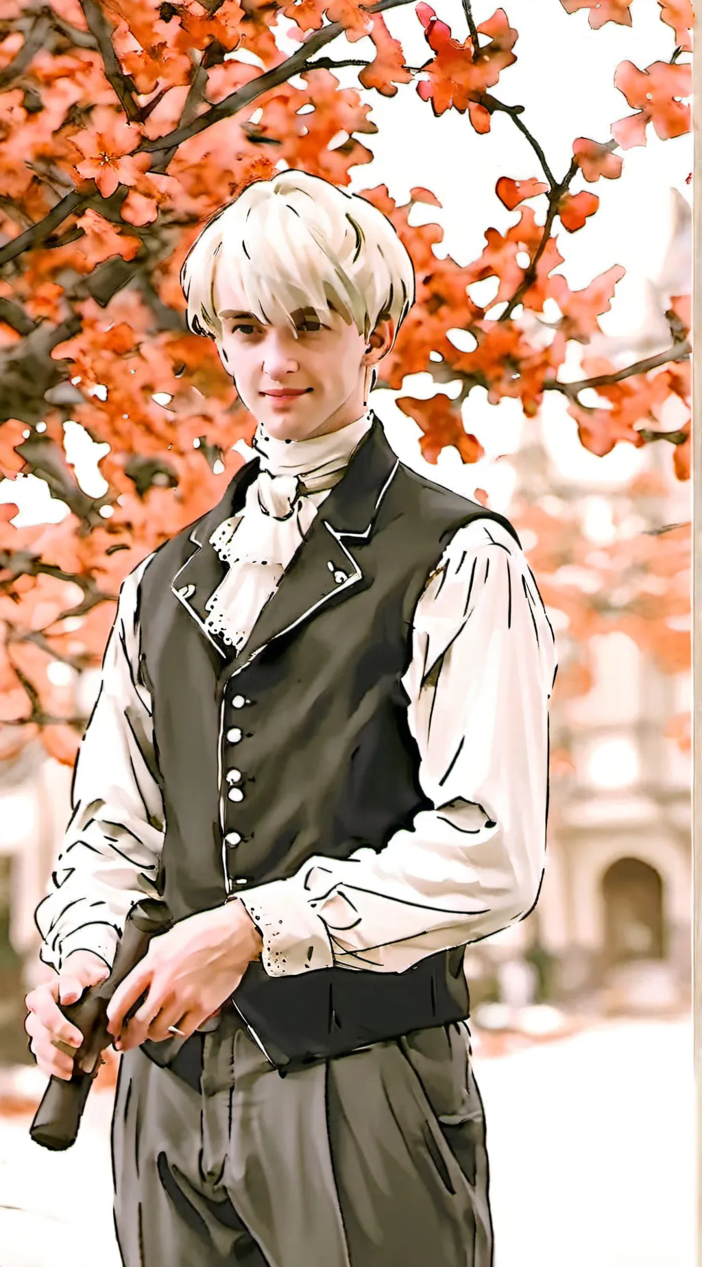 ai character: drarry❤️ background