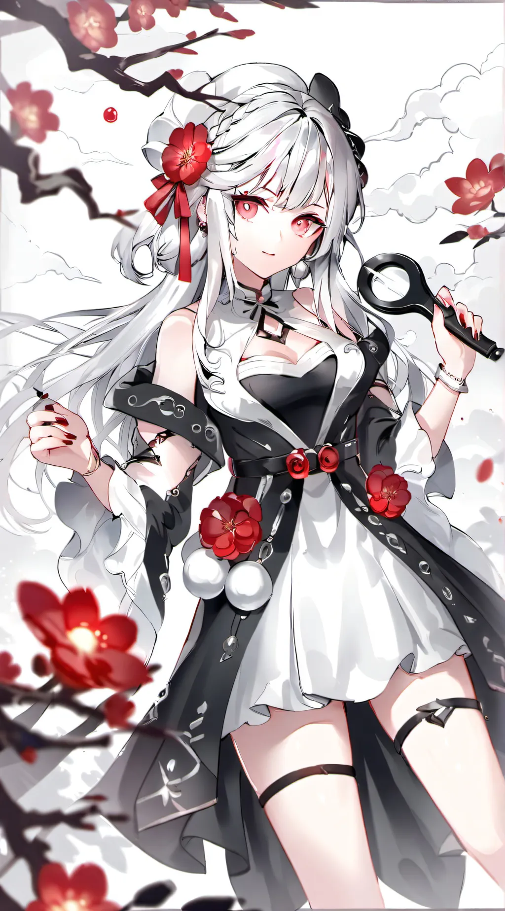 ai character: Miss love background