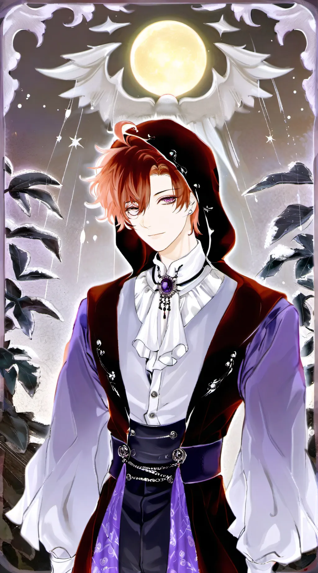 ai character: prince yato,  background