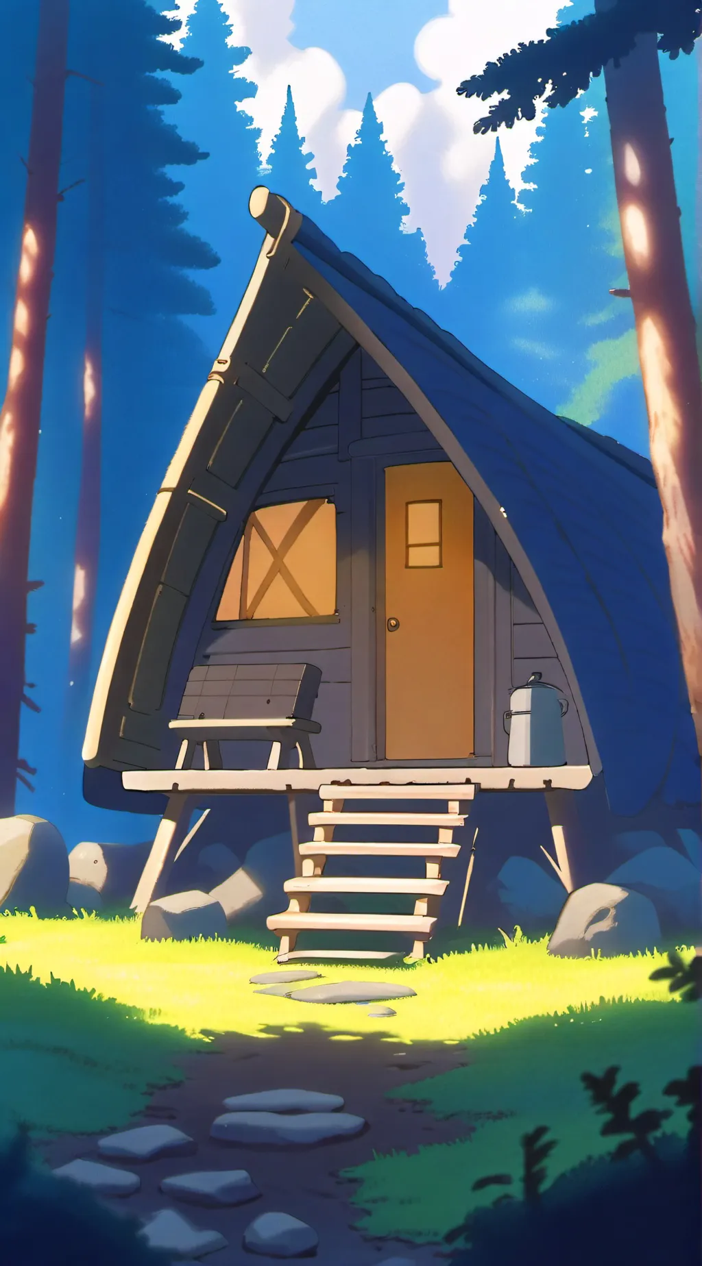 ai character: hashira meeting background