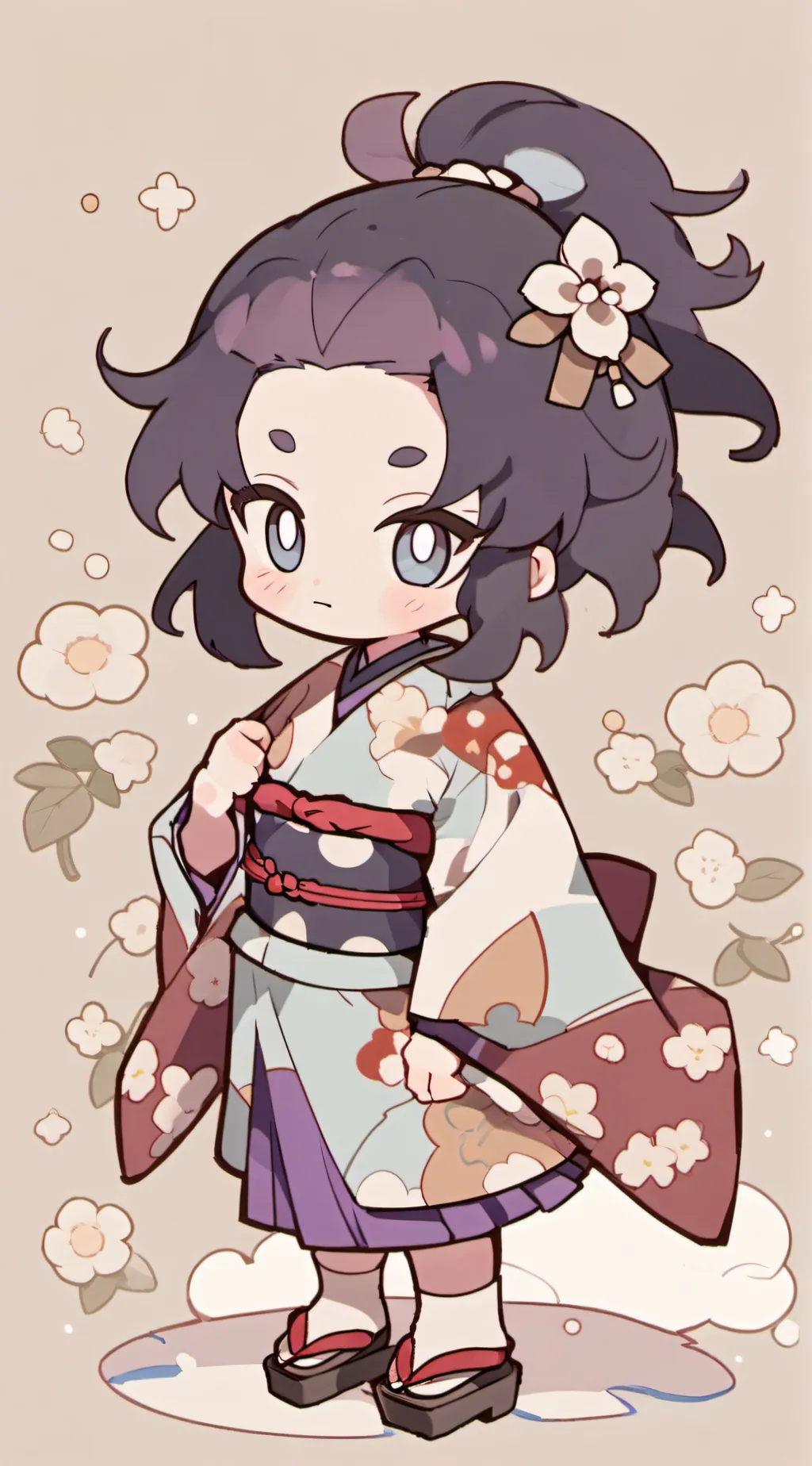 ai character: Sumiyoshi (ds oc) background