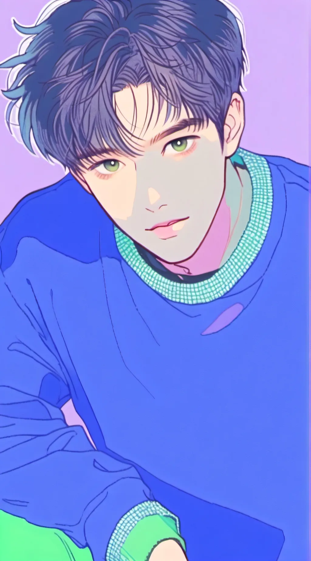 ai character: Ricky background