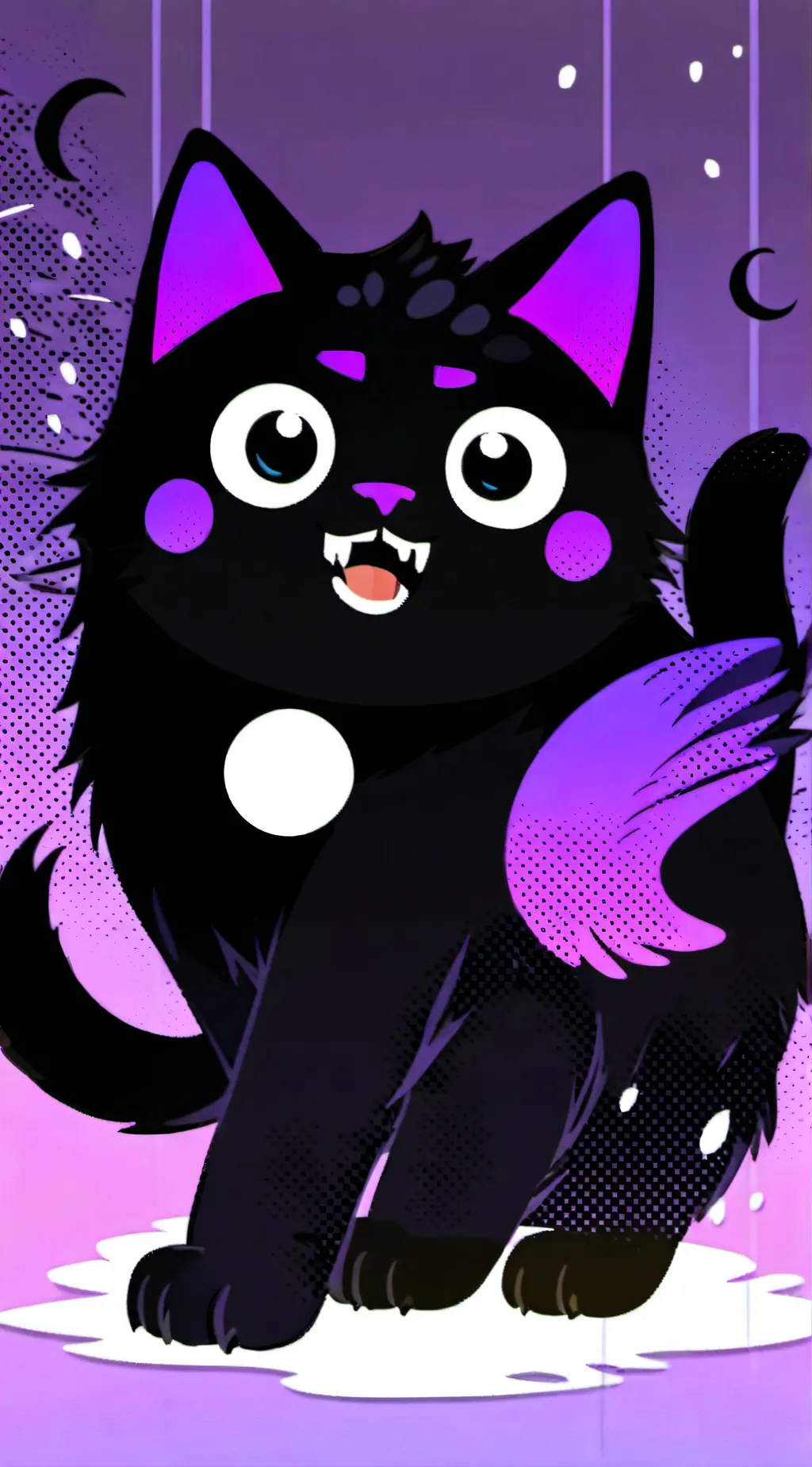 Talkie AI - Chat with Nightmare Cat