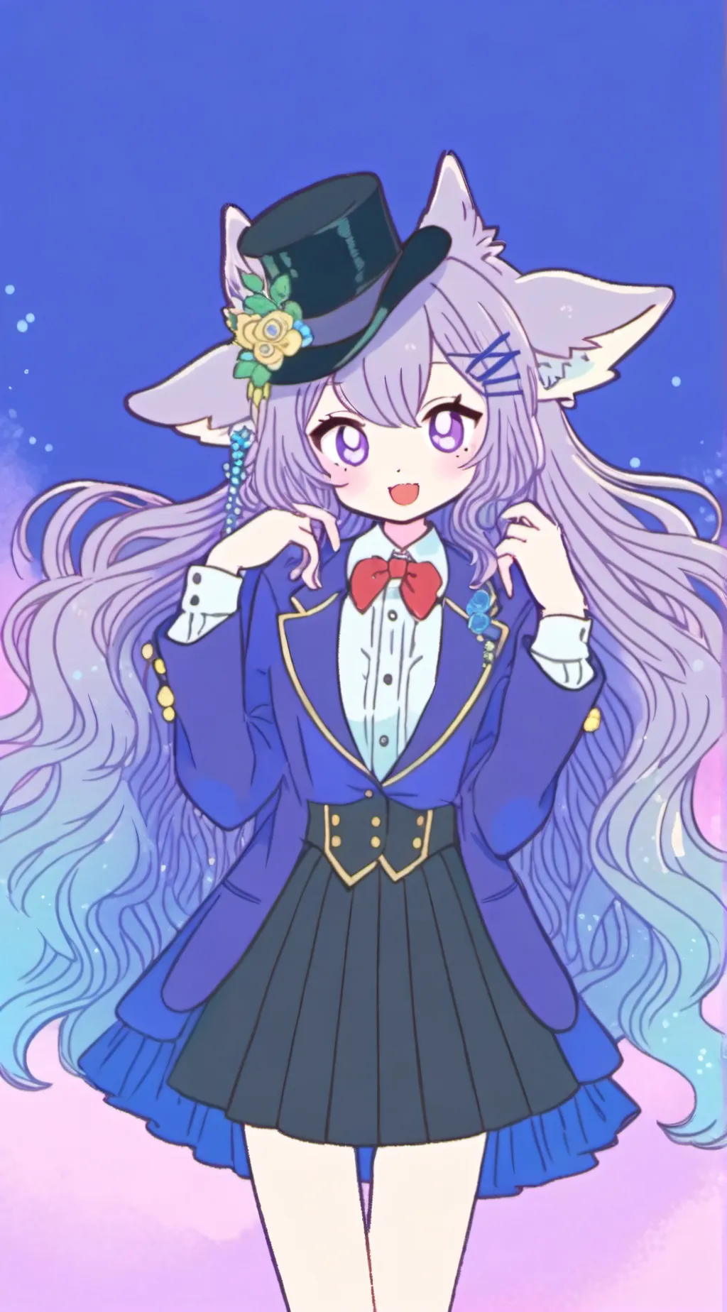 ai character: miss wolf background