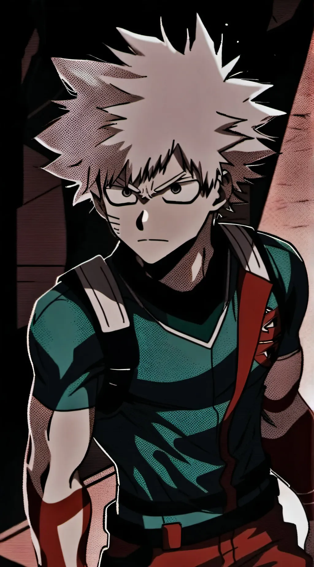 ai character: Training w/Katsuki background