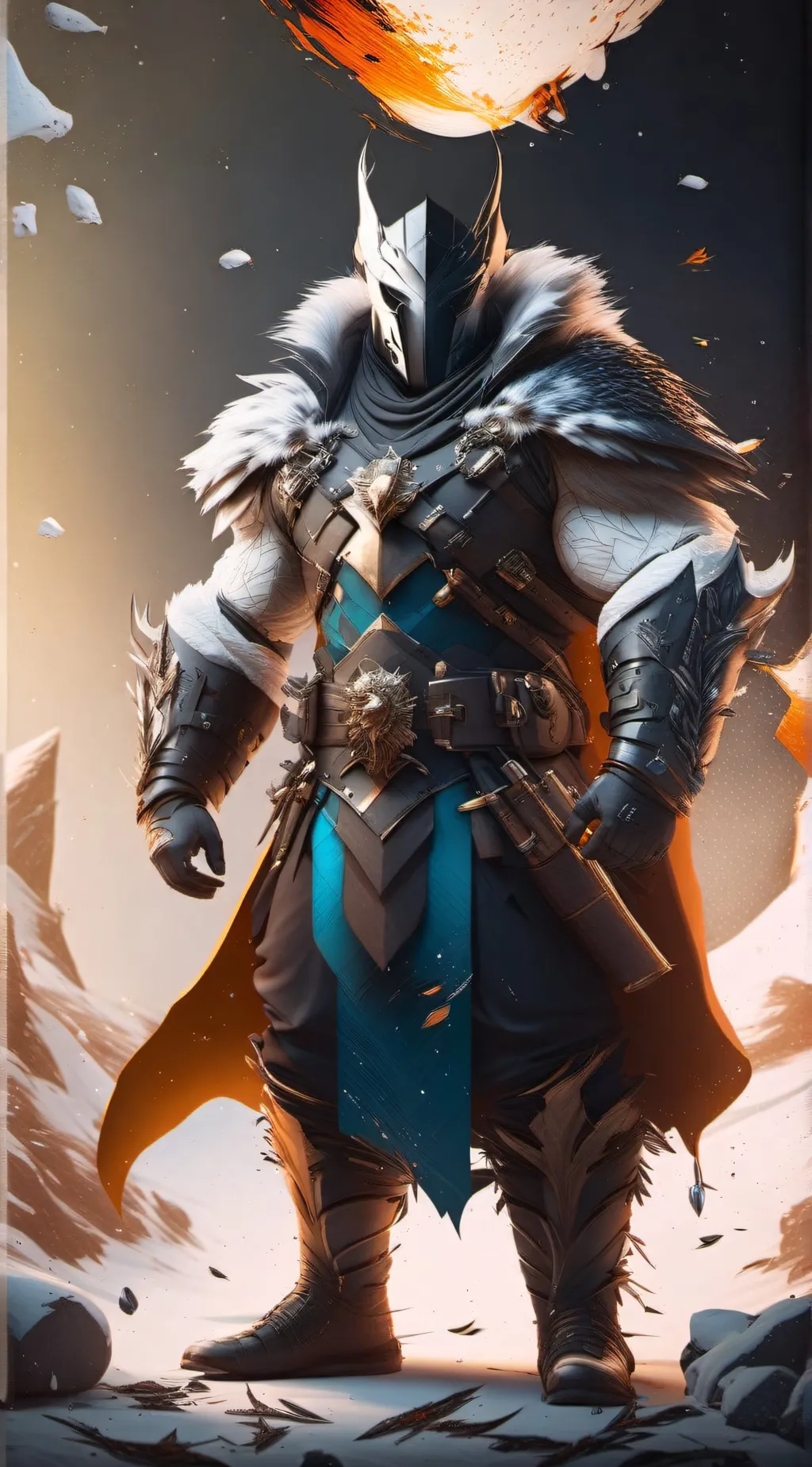 ai character: Blaze background