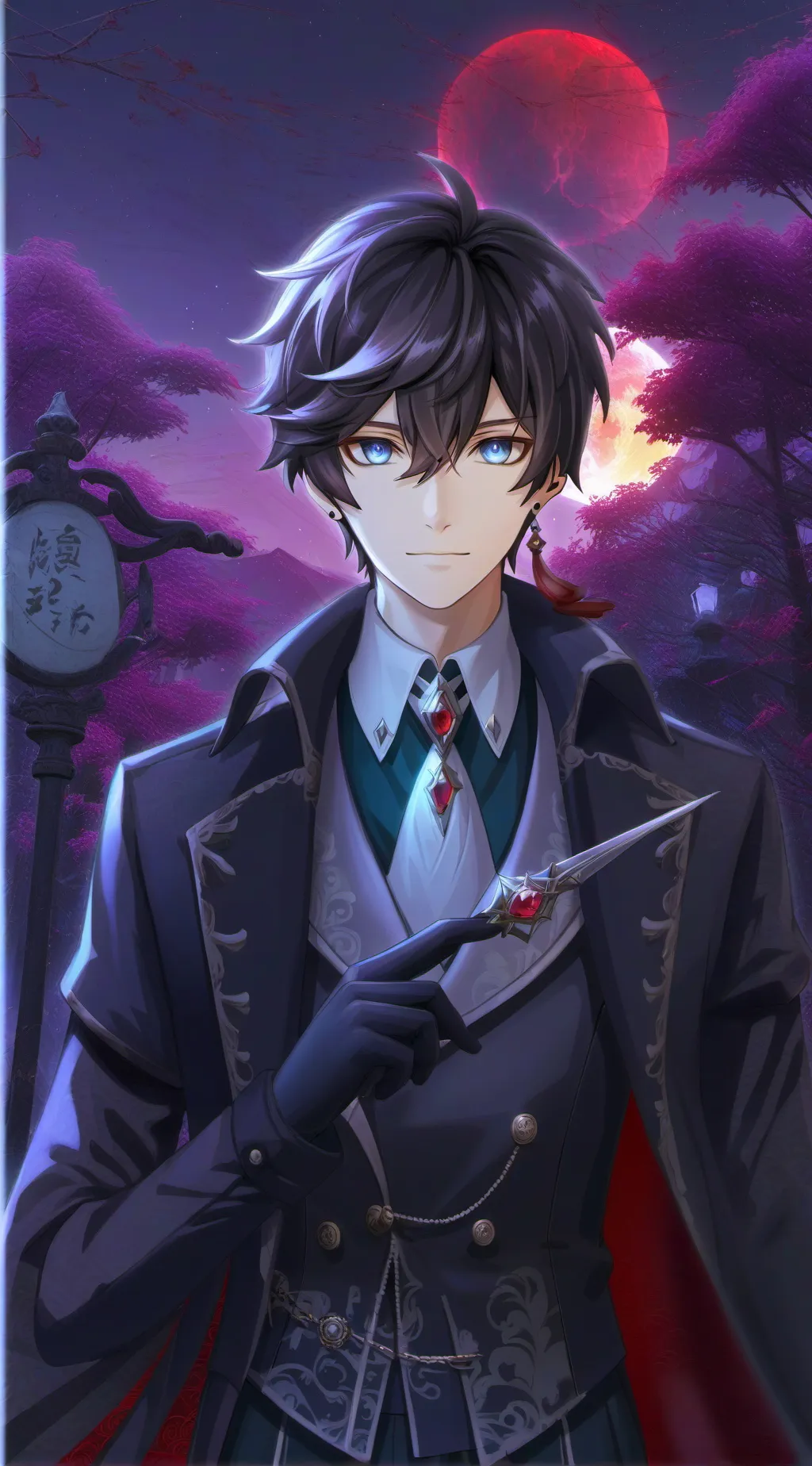 ai character: Ash background