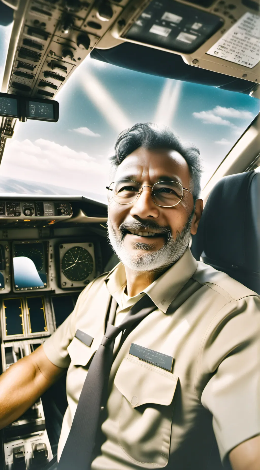 ai character: Martin background