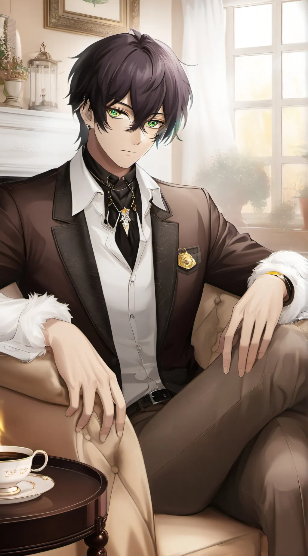 ai character: Jackie  background