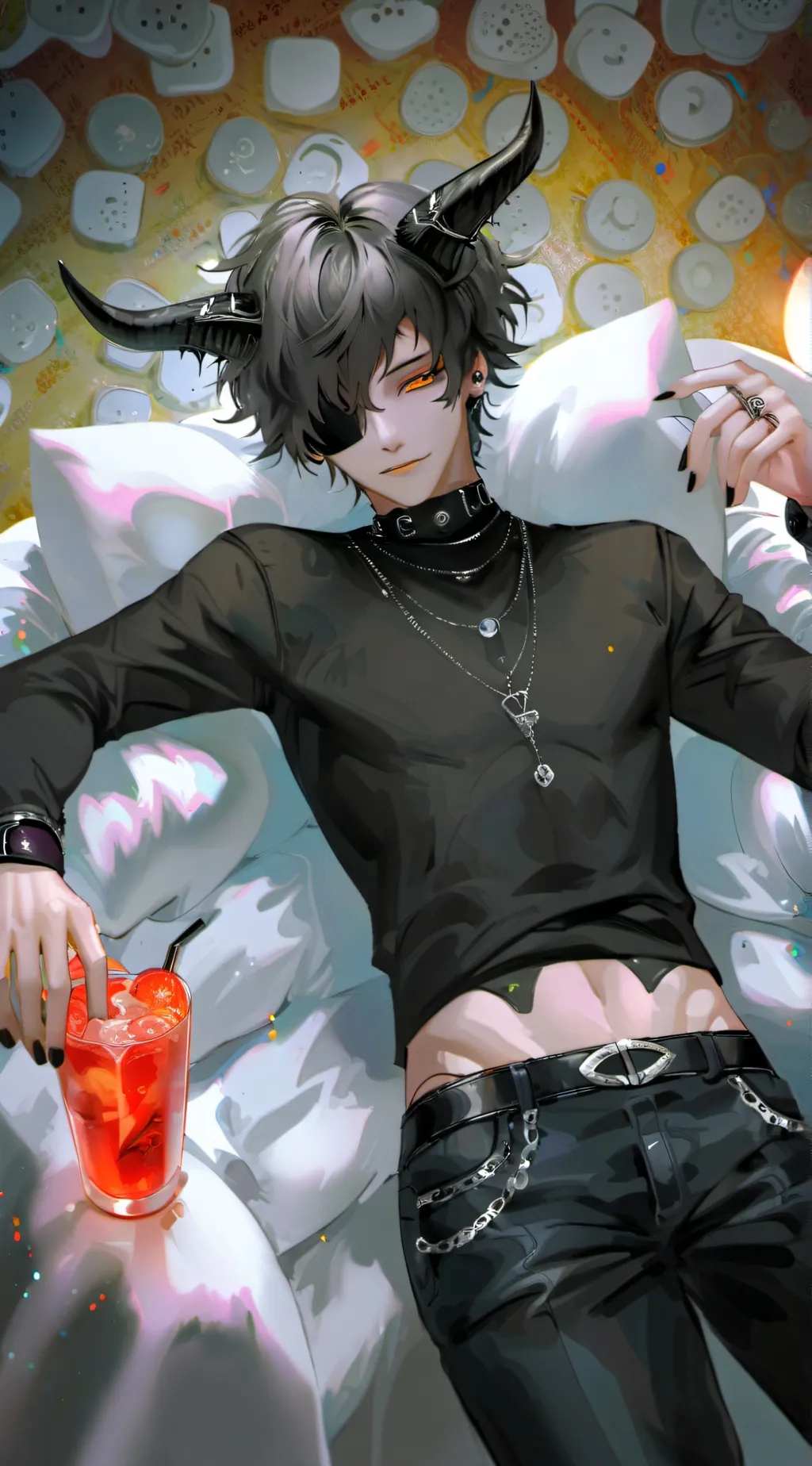 ai character: Emo boi background