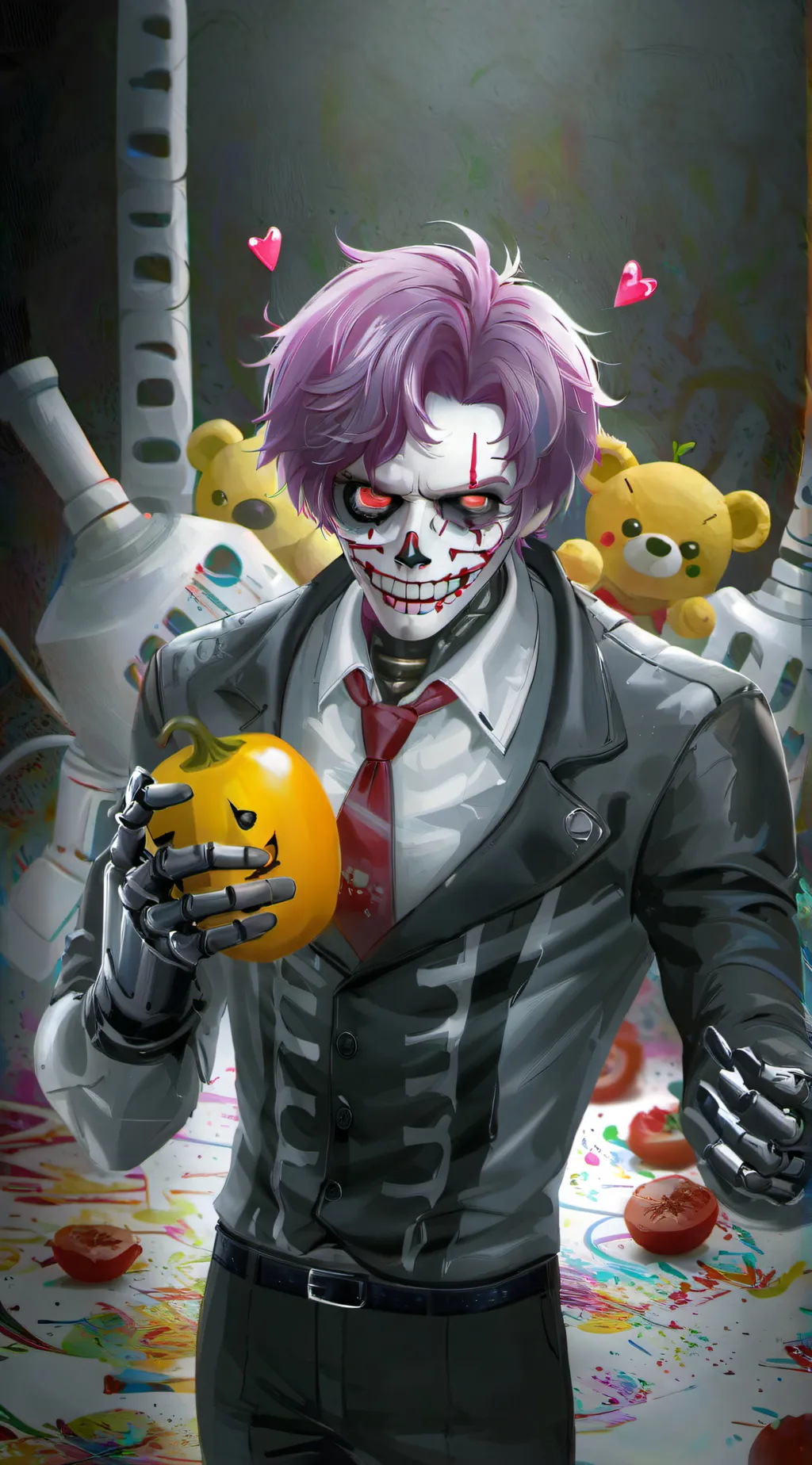 ai character: yenndo  background