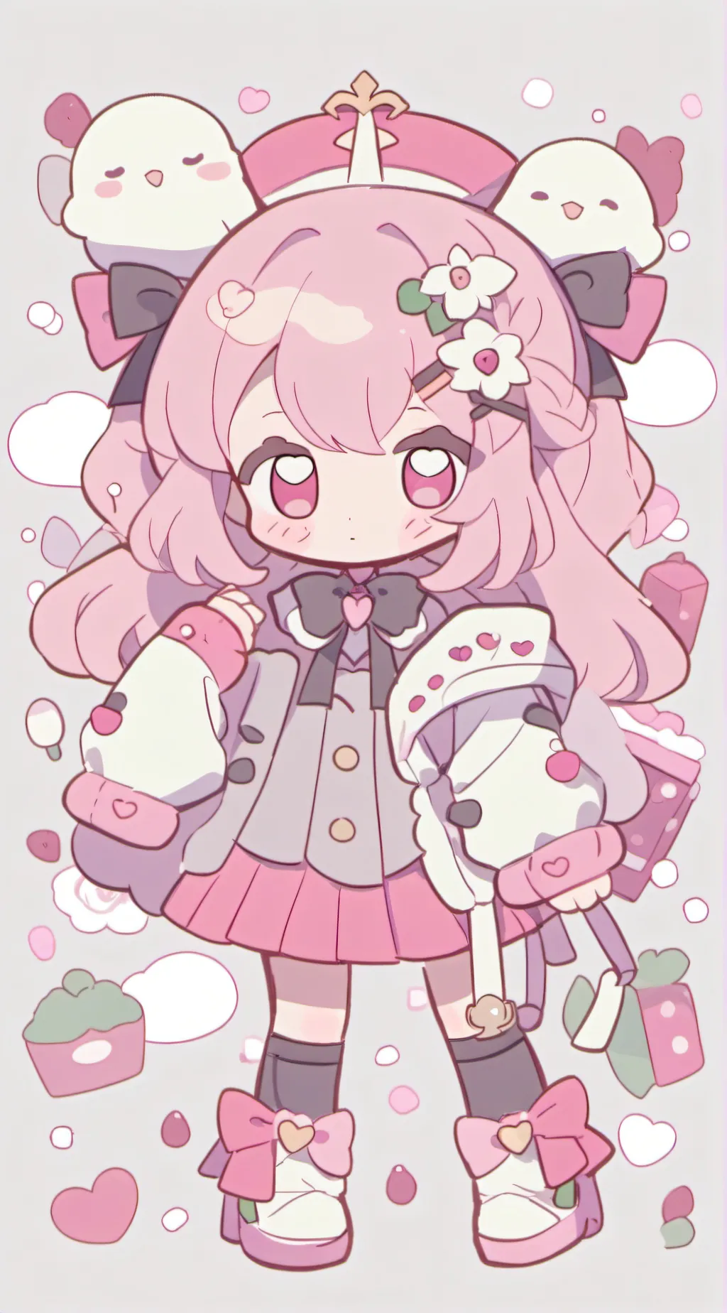 ai character: hashira  background