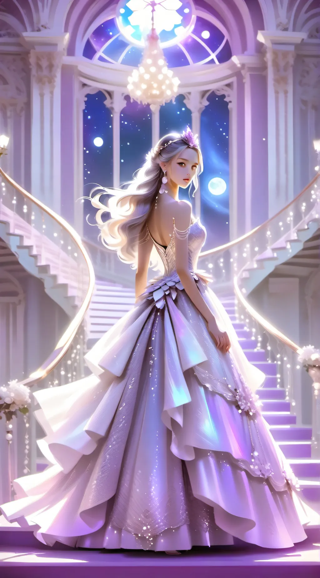 ai character: Serena background