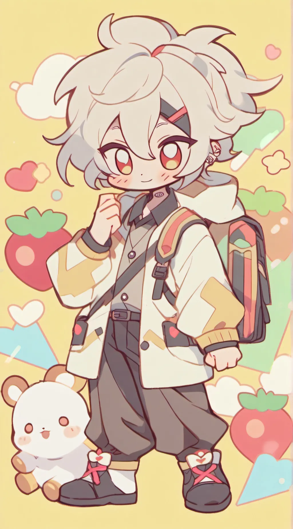 ai character: Angel dust background