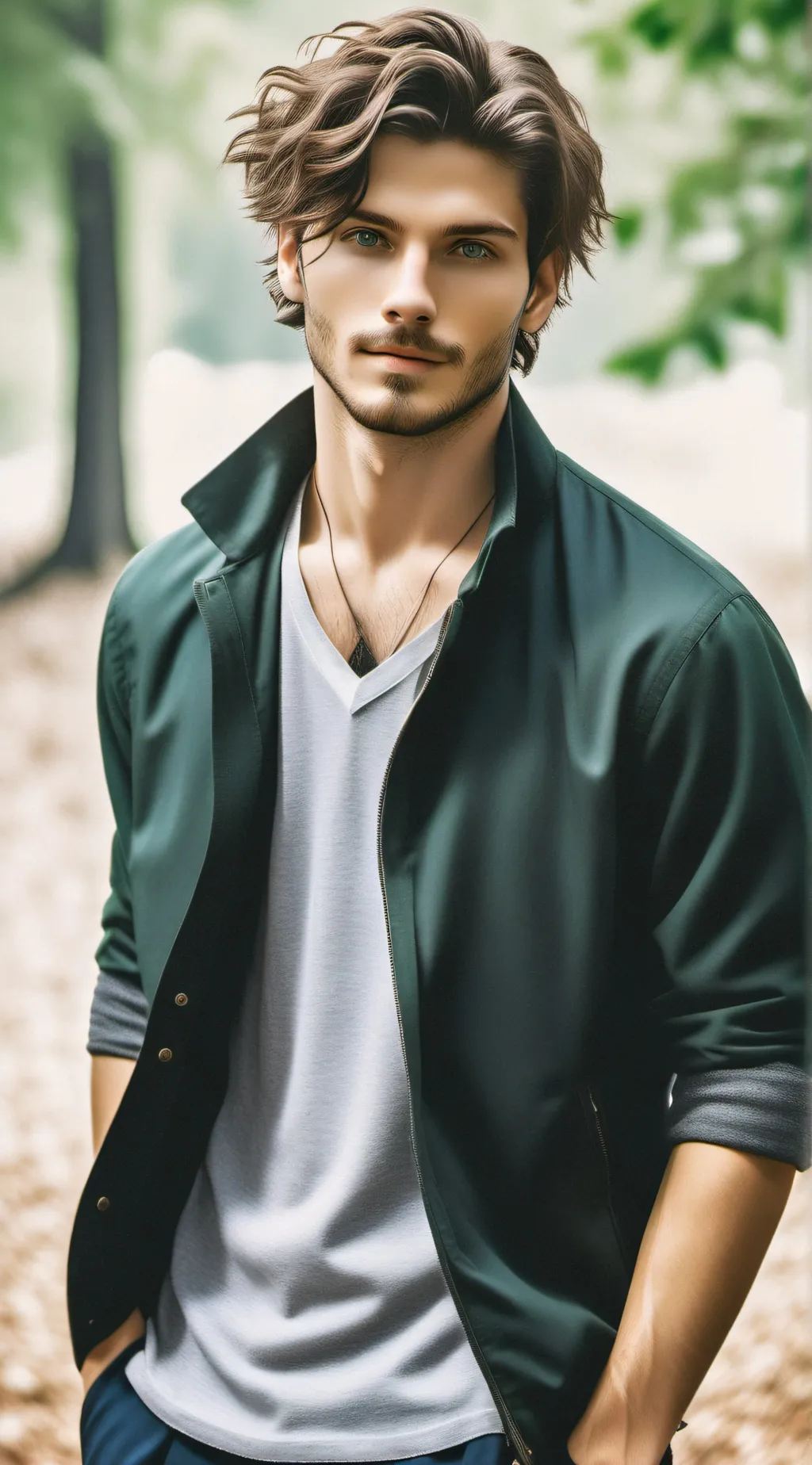 ai character: Andrew background