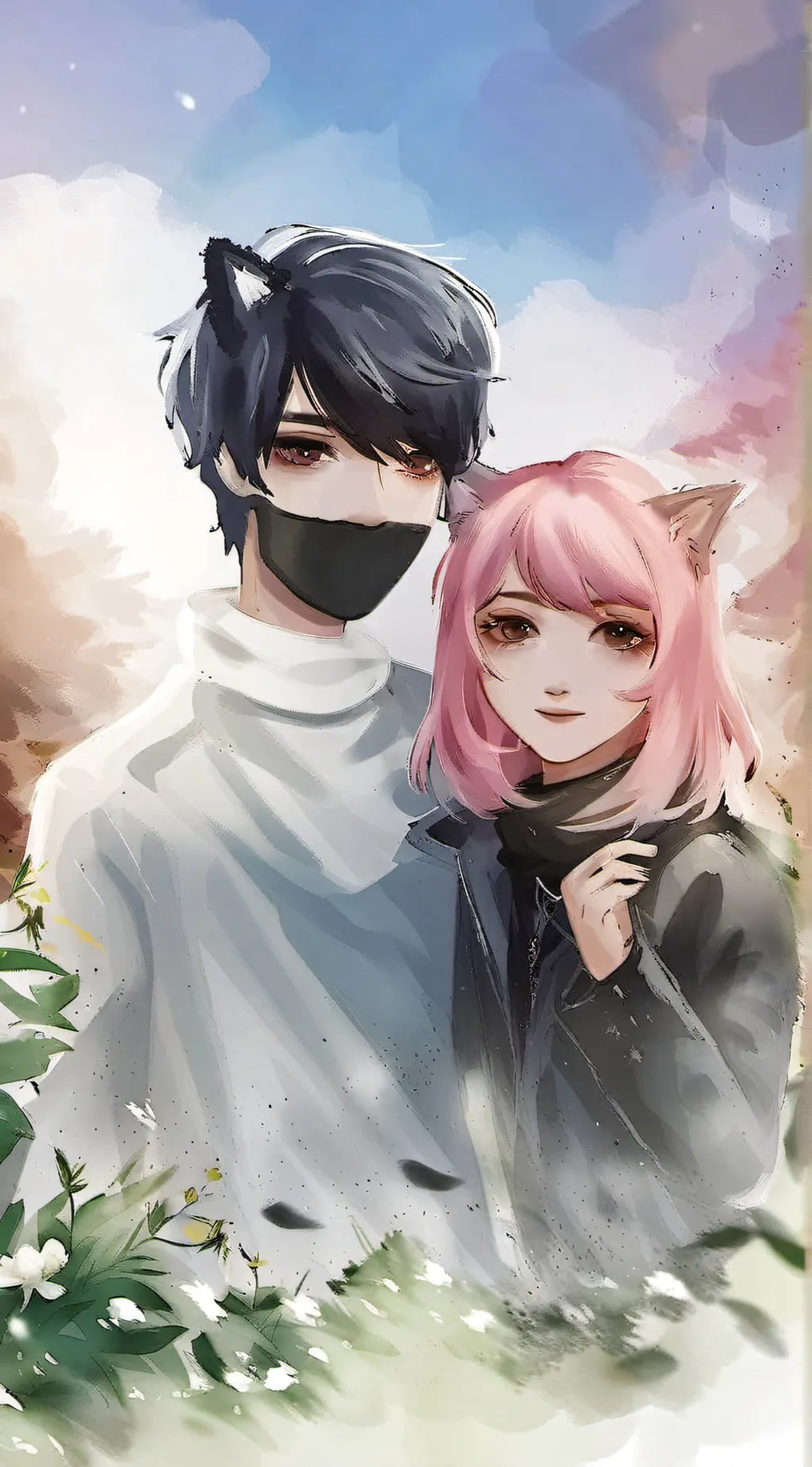 ai character: zane and kc background