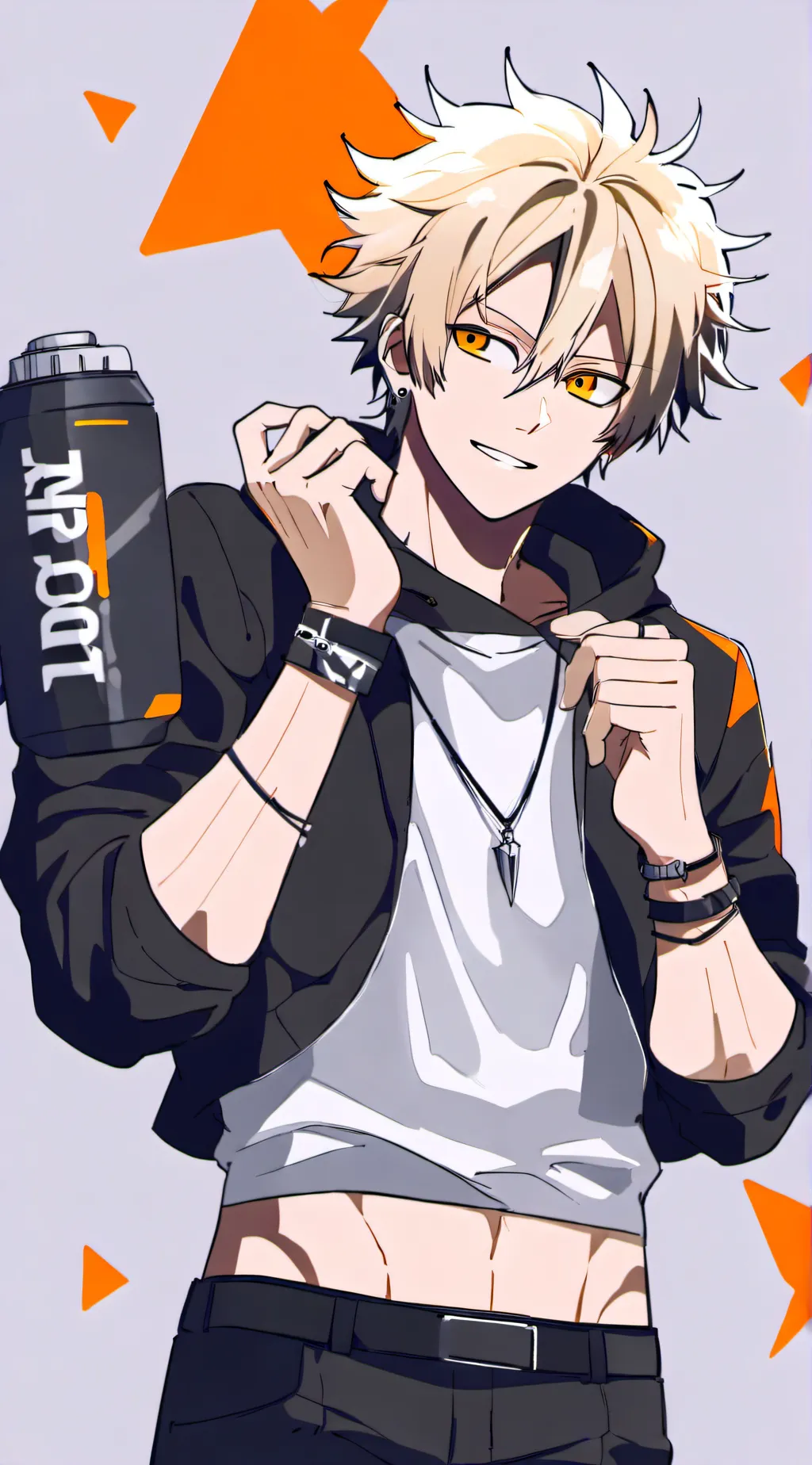 ai character: Bakugou background