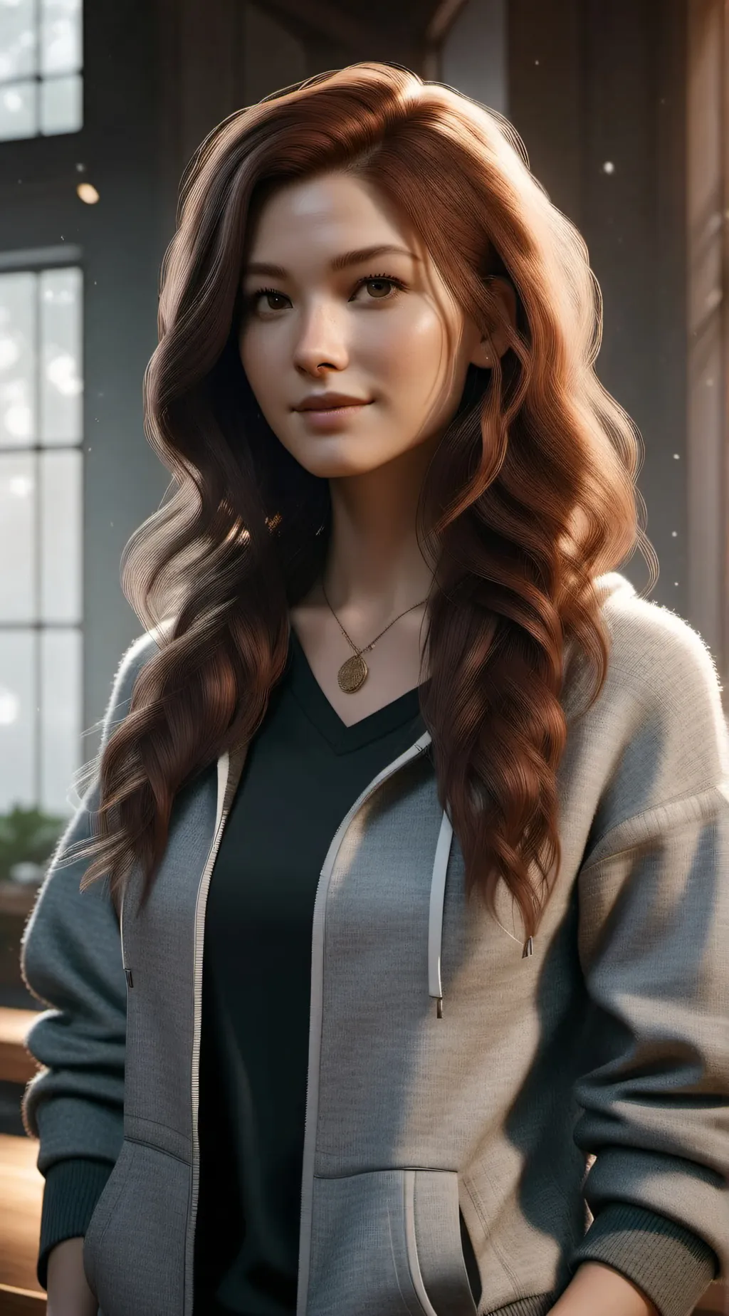 ai character: Sophia background