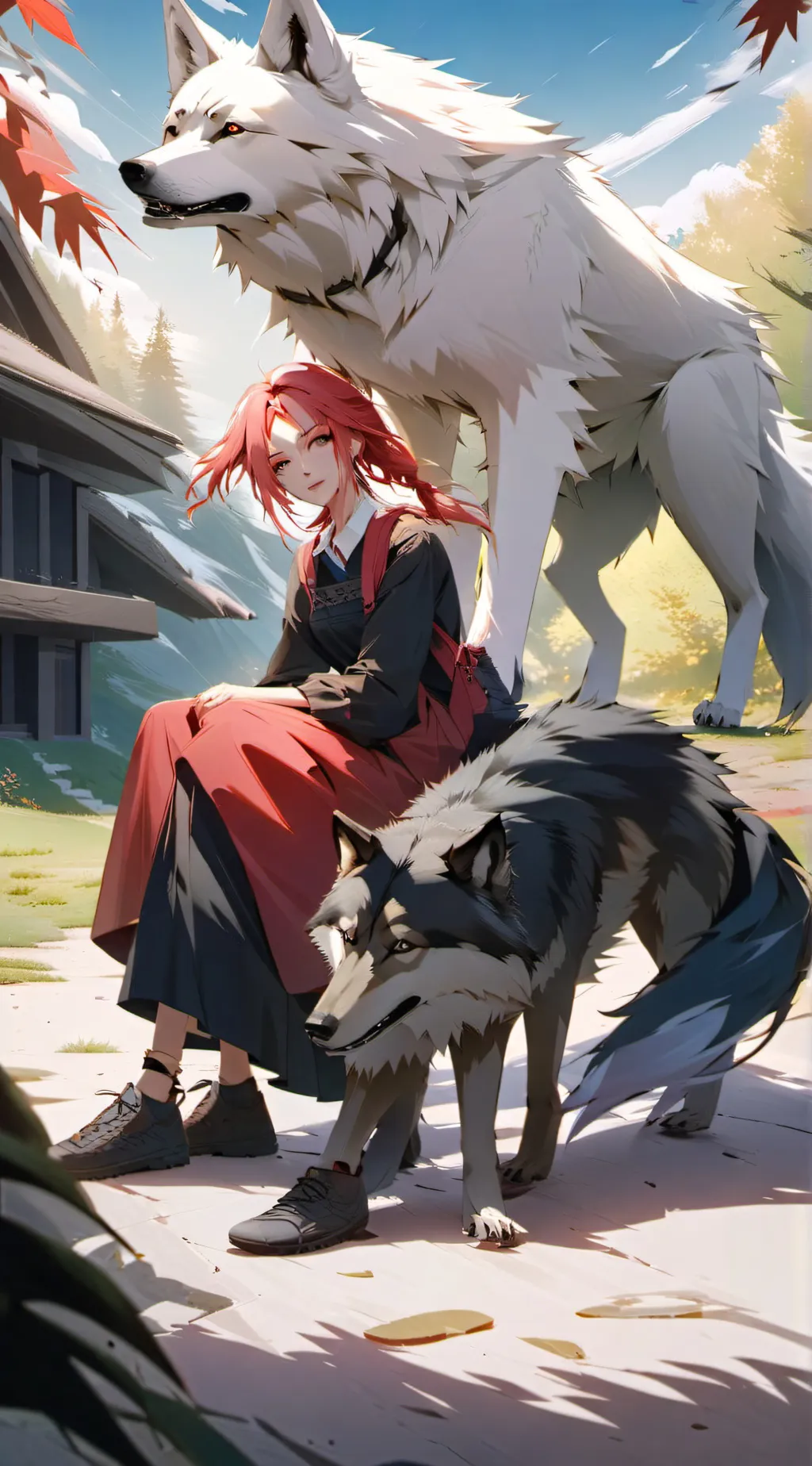 ai character: Lily  background