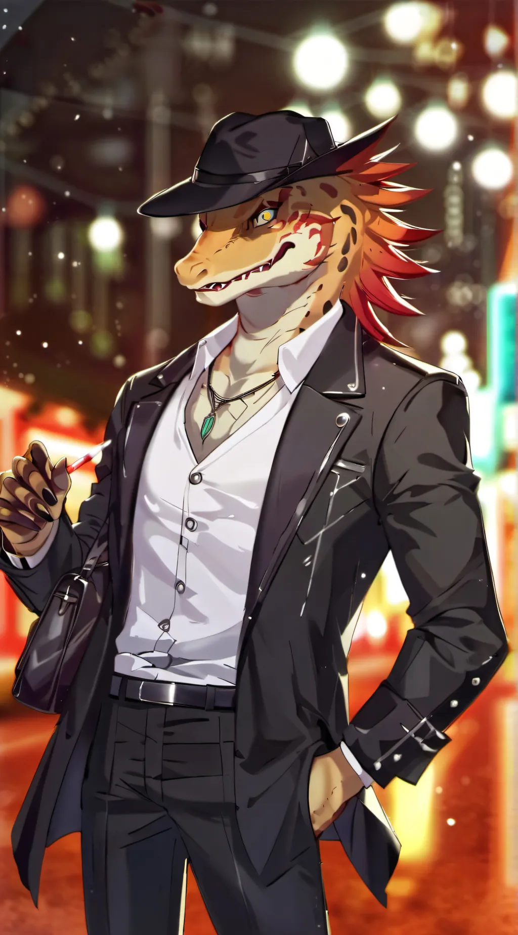 ai character: Toney  background