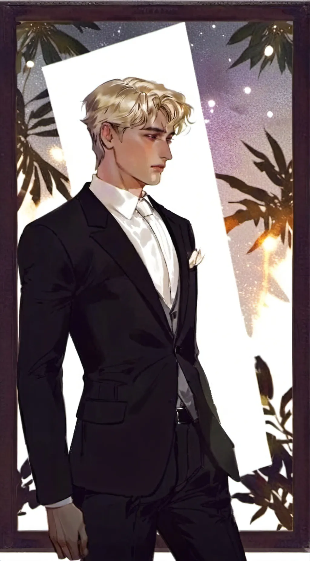 Talkie AI - Chat with Aaron Warner. 