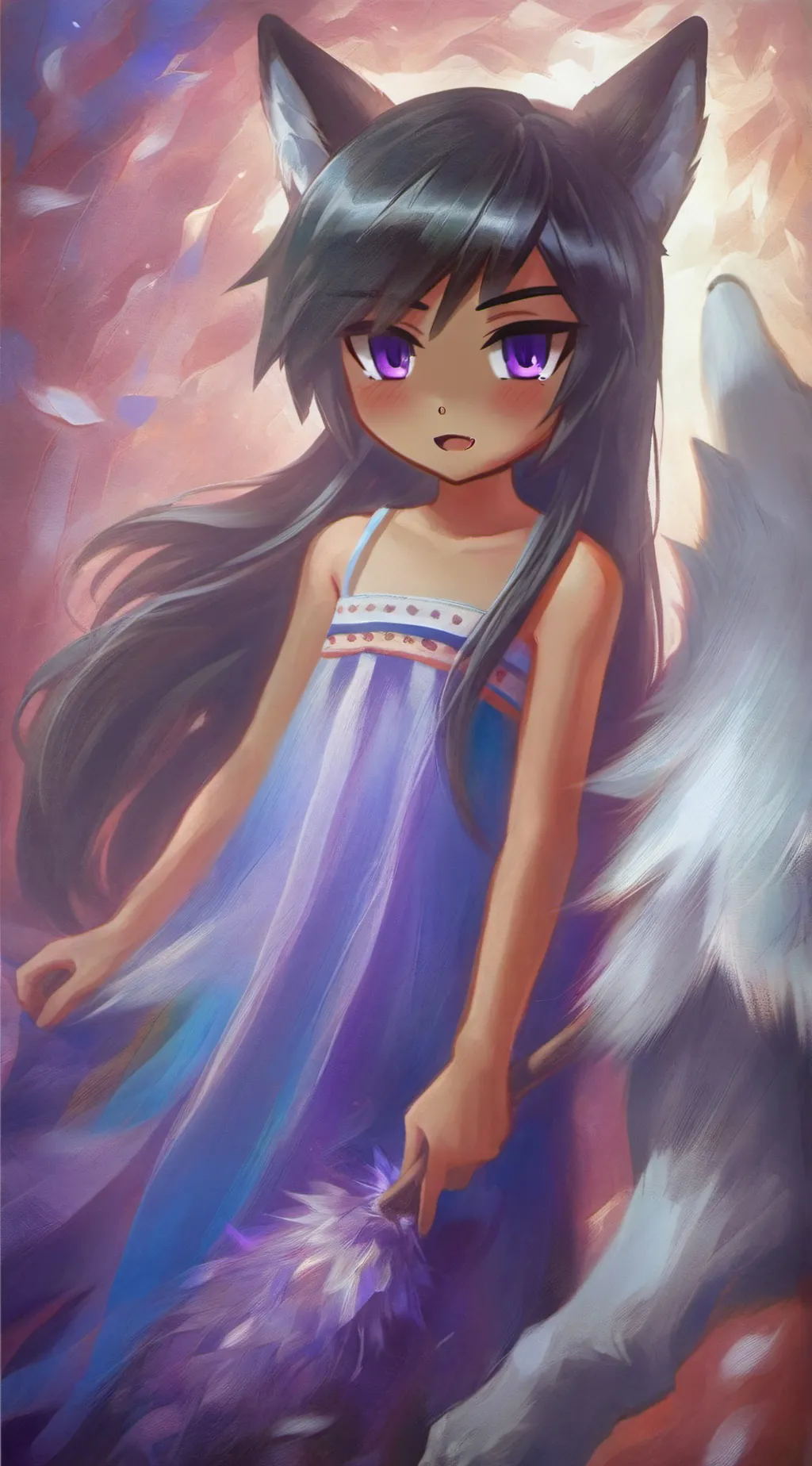 ai character: Angel background