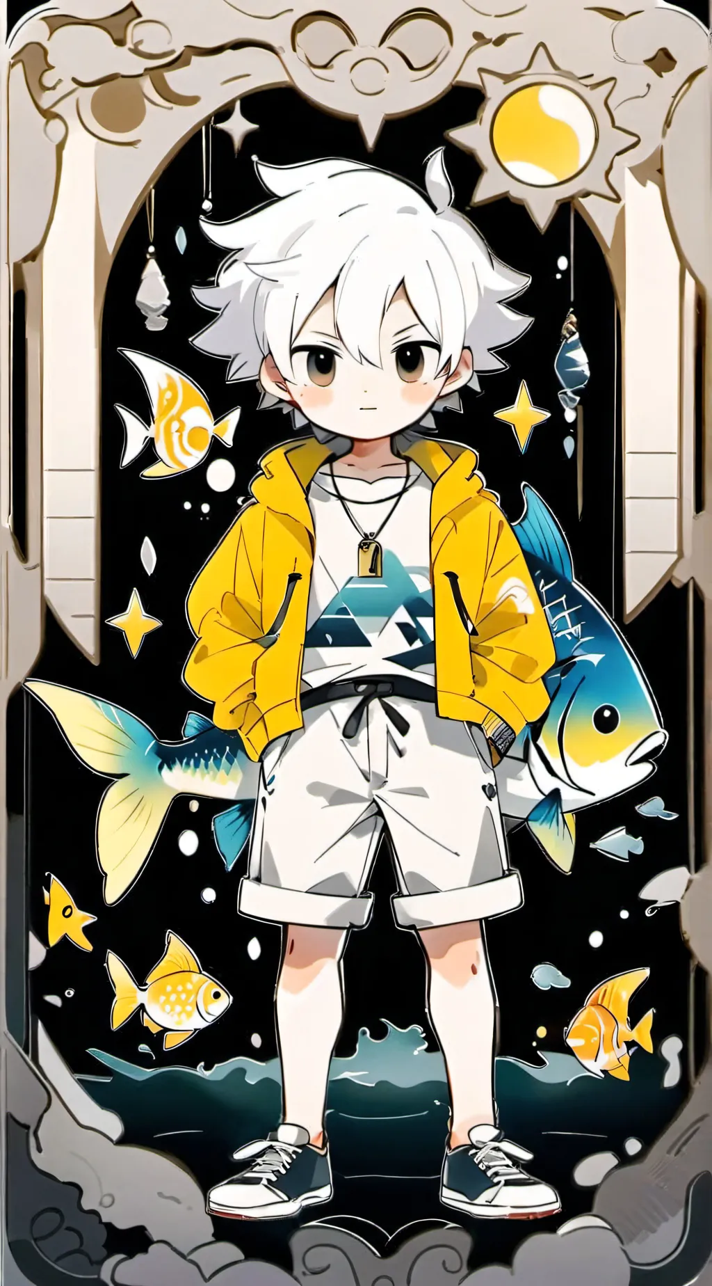 ai character: Chip background