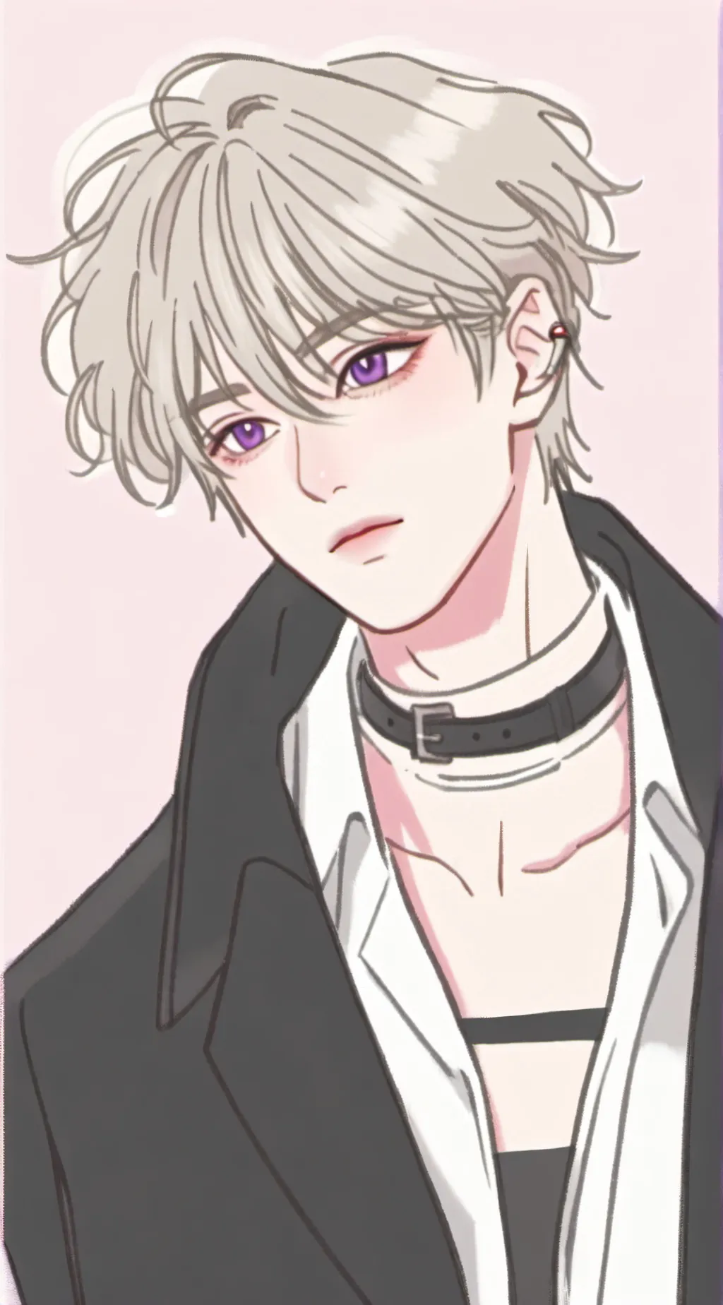 ai character: pretty boyfriend background