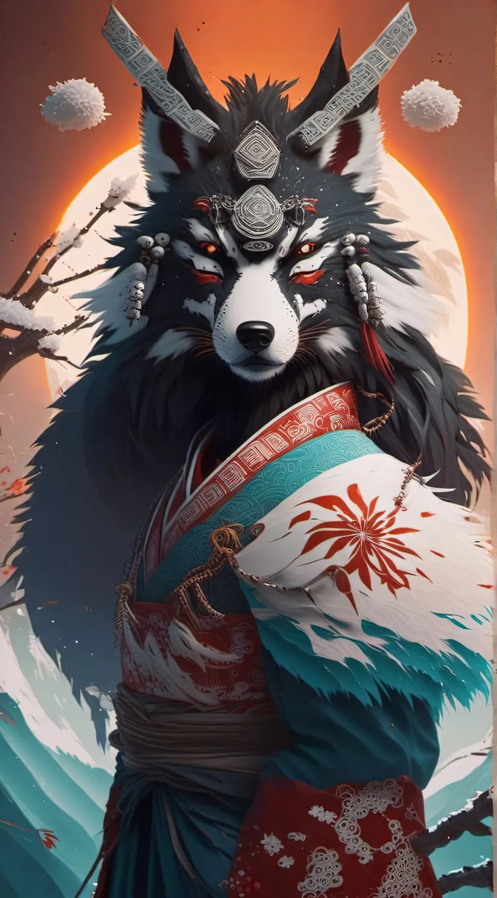 ai character: kai okami background