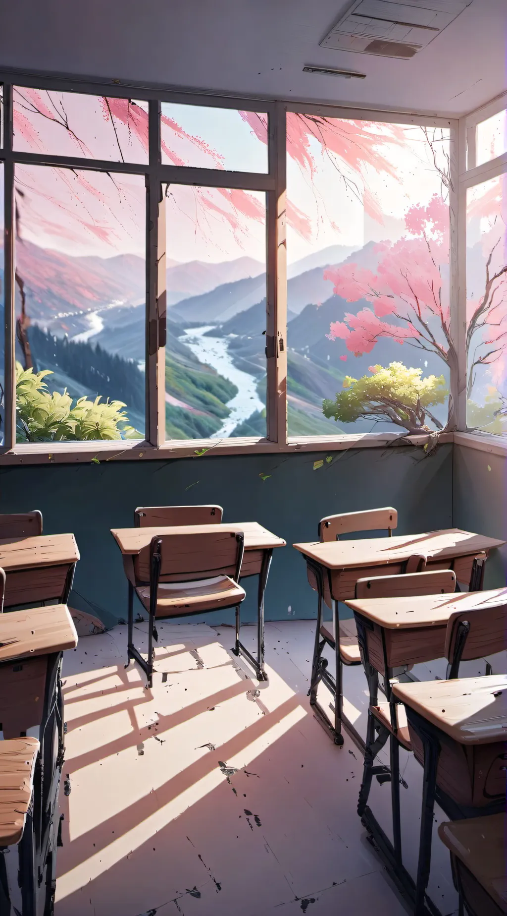 ai character: the new student background