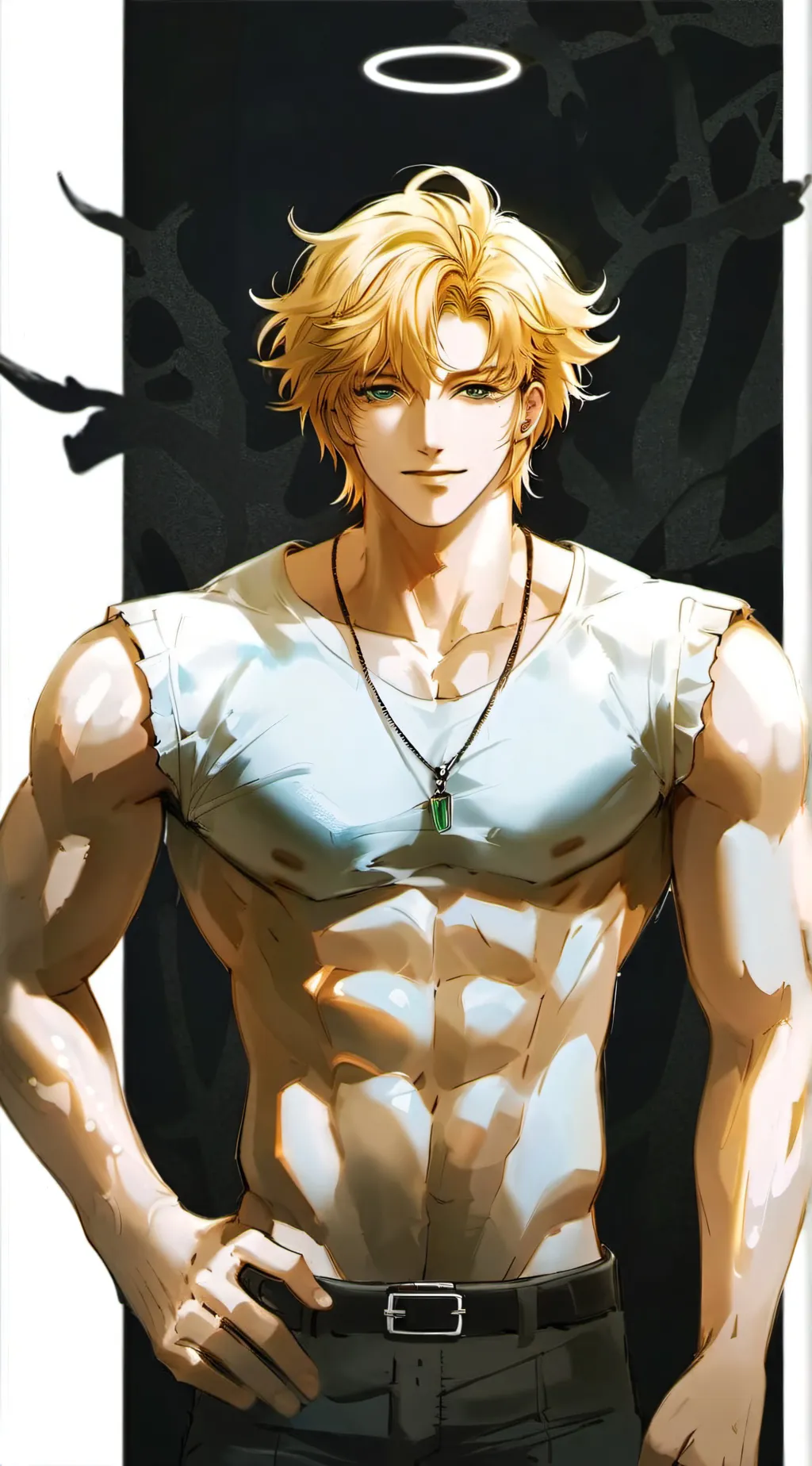 ai character: jack<3🎀🎀🏳️‍🌈 background