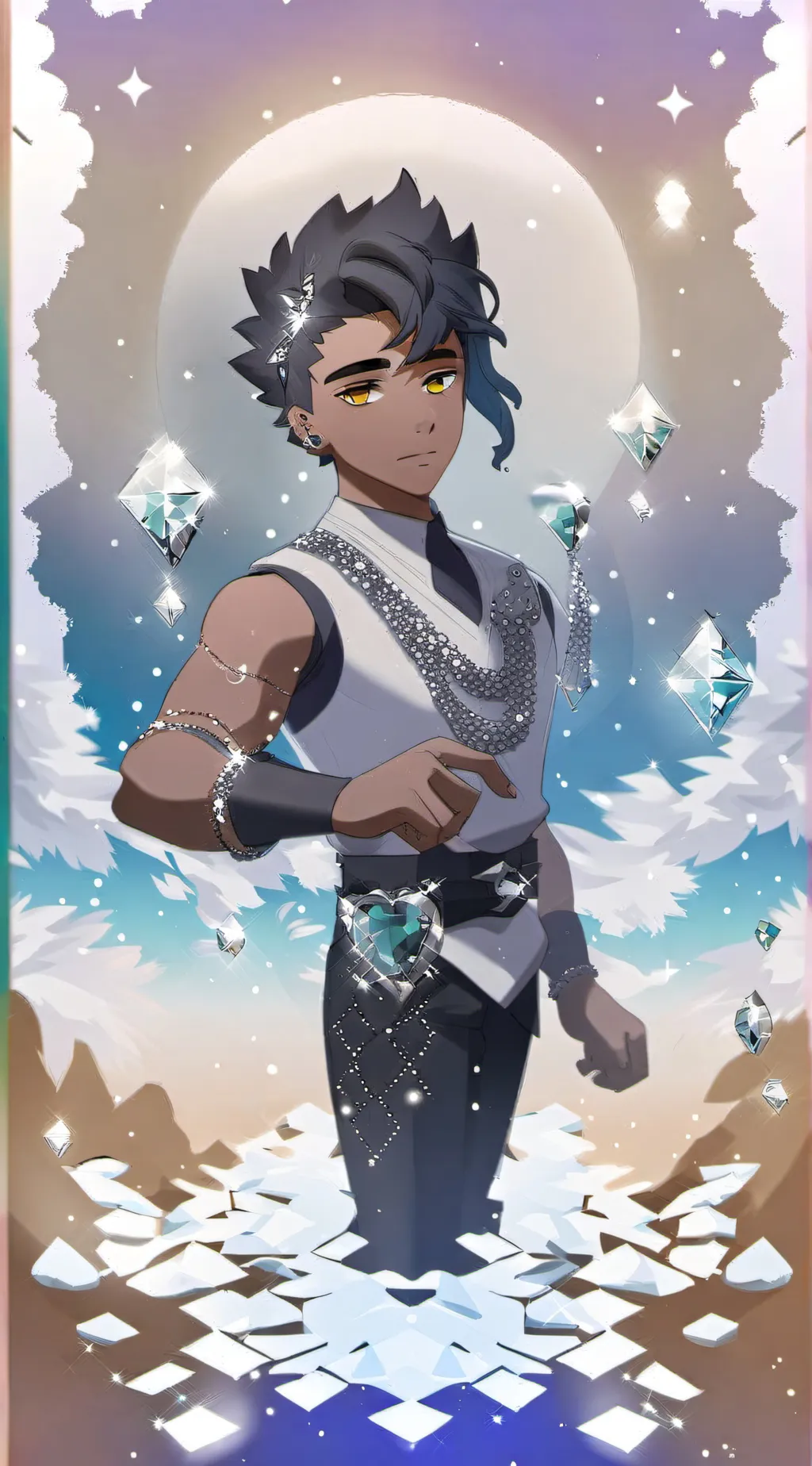 ai character: Skeppy school 2  background