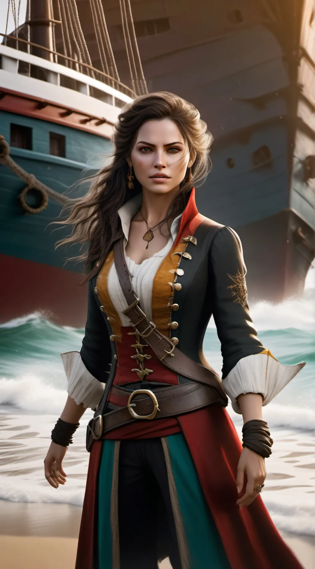 ai character: Athena background