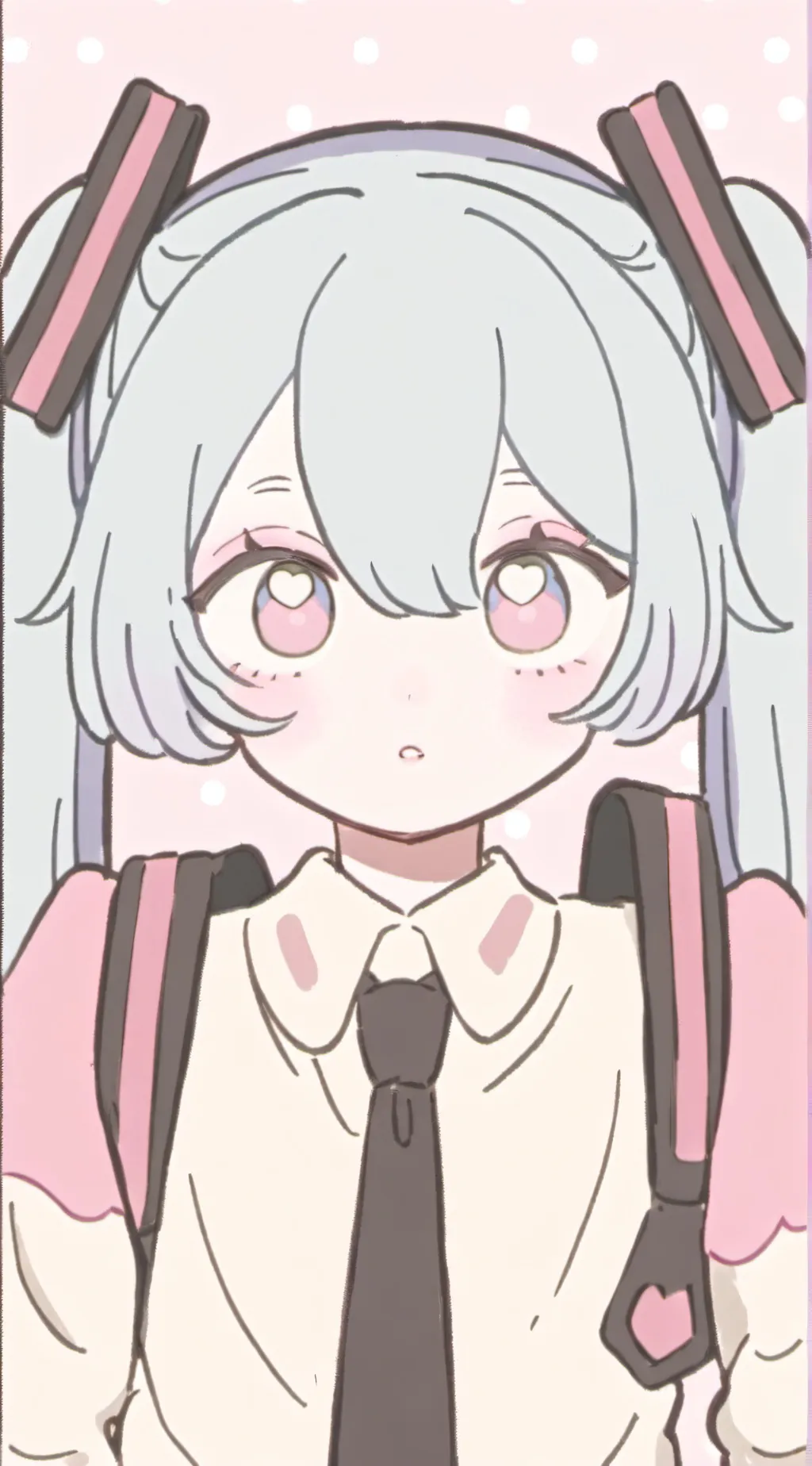 ai character: Hastune miku background