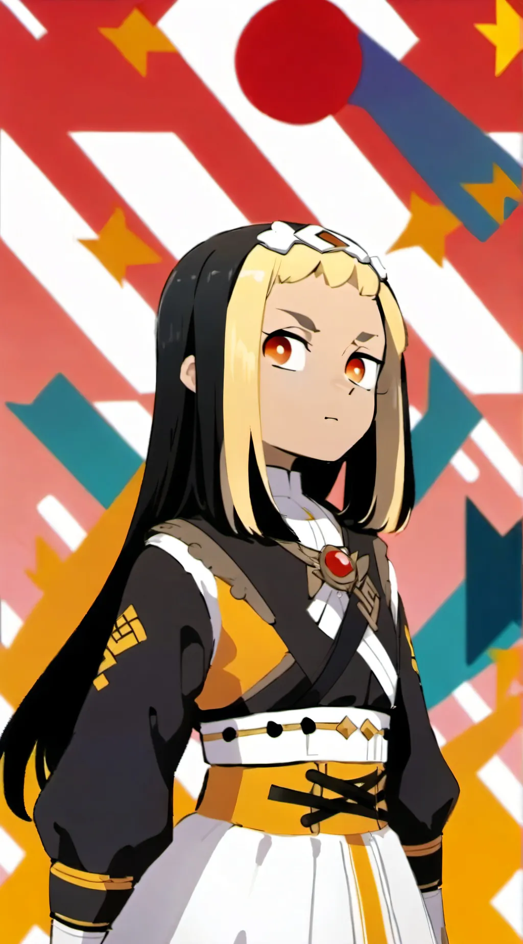 ai character: splatoon girl background